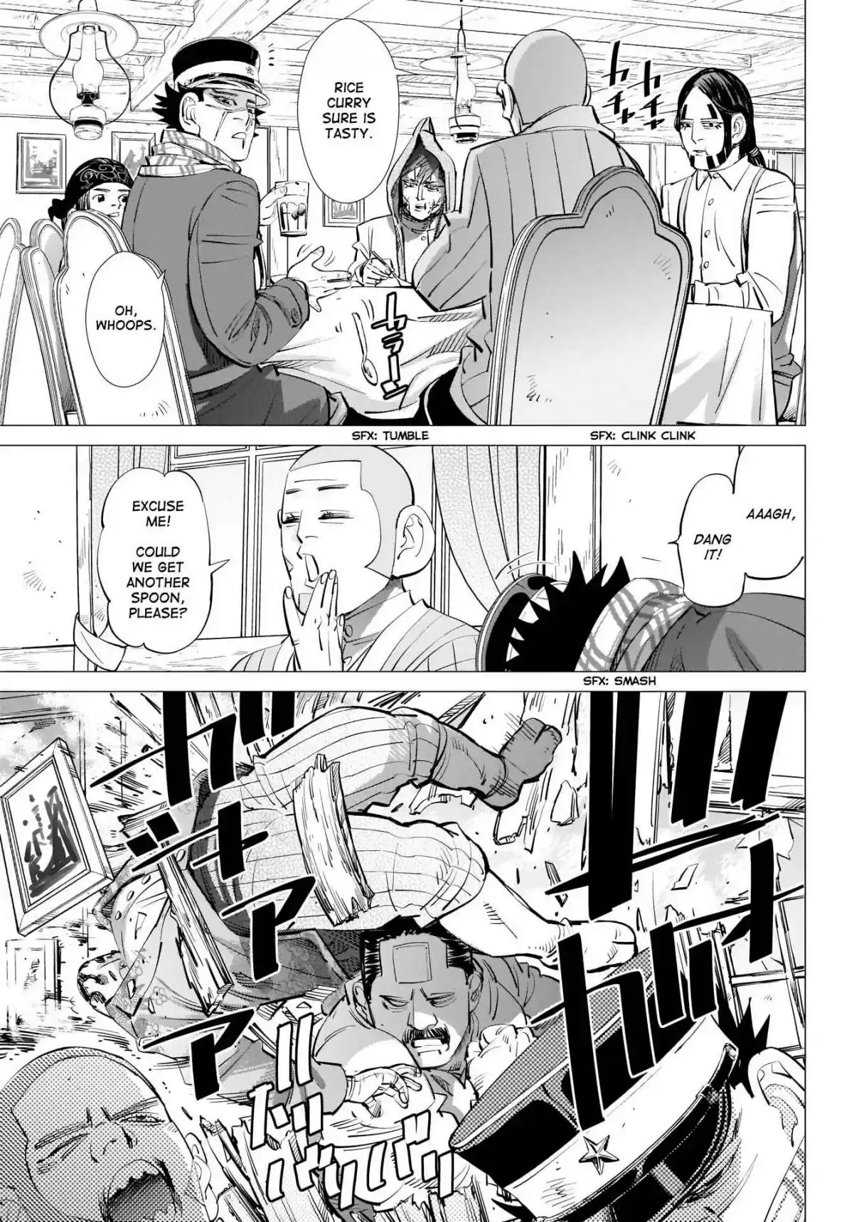Golden Kamuy Ch. 245 Town of Reunions