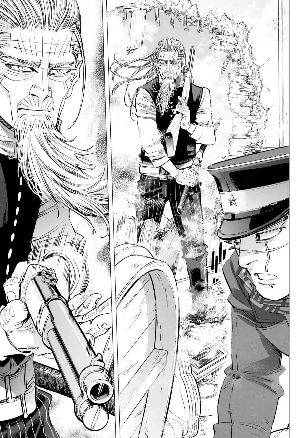 Golden Kamuy Ch. 245 Town of Reunions