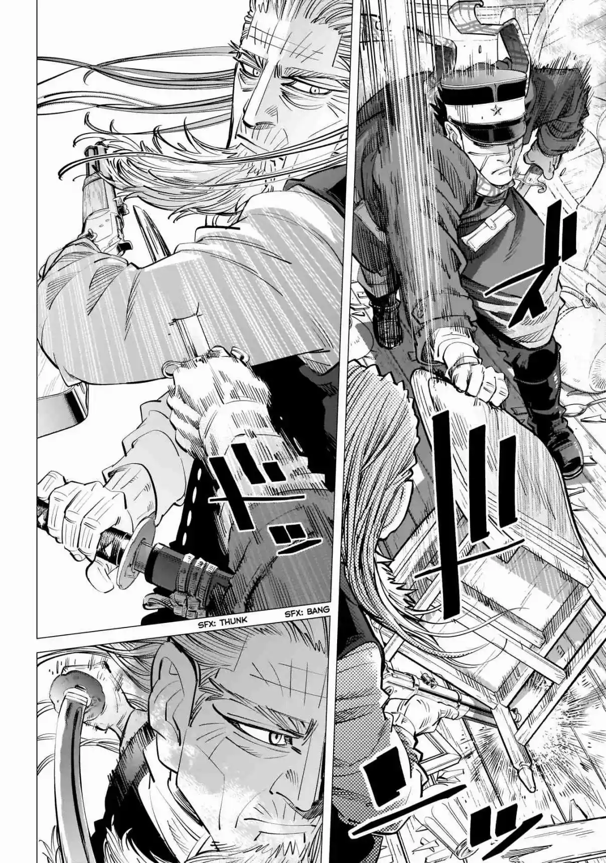 Golden Kamuy Ch. 245 Town of Reunions