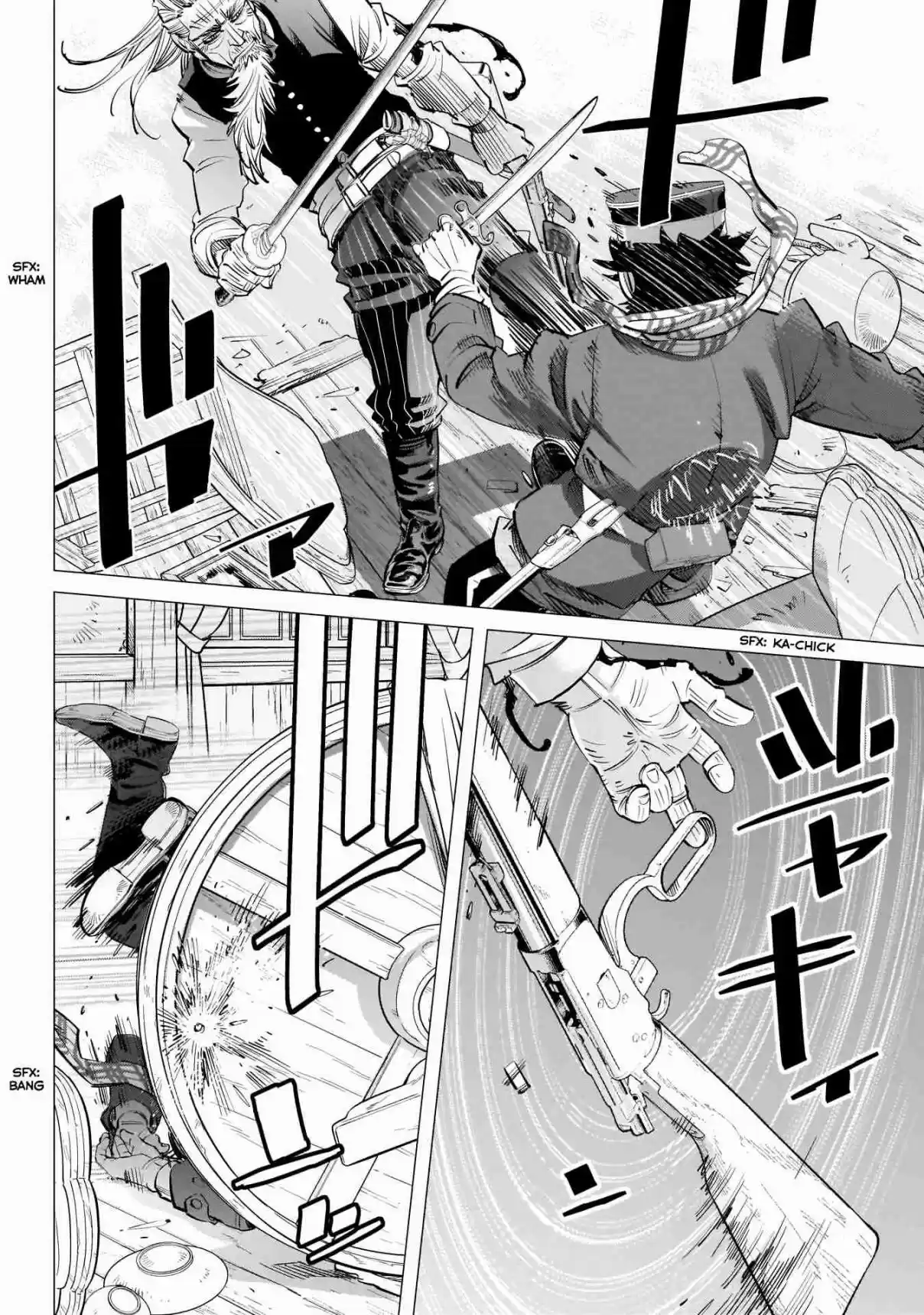 Golden Kamuy Ch. 245 Town of Reunions