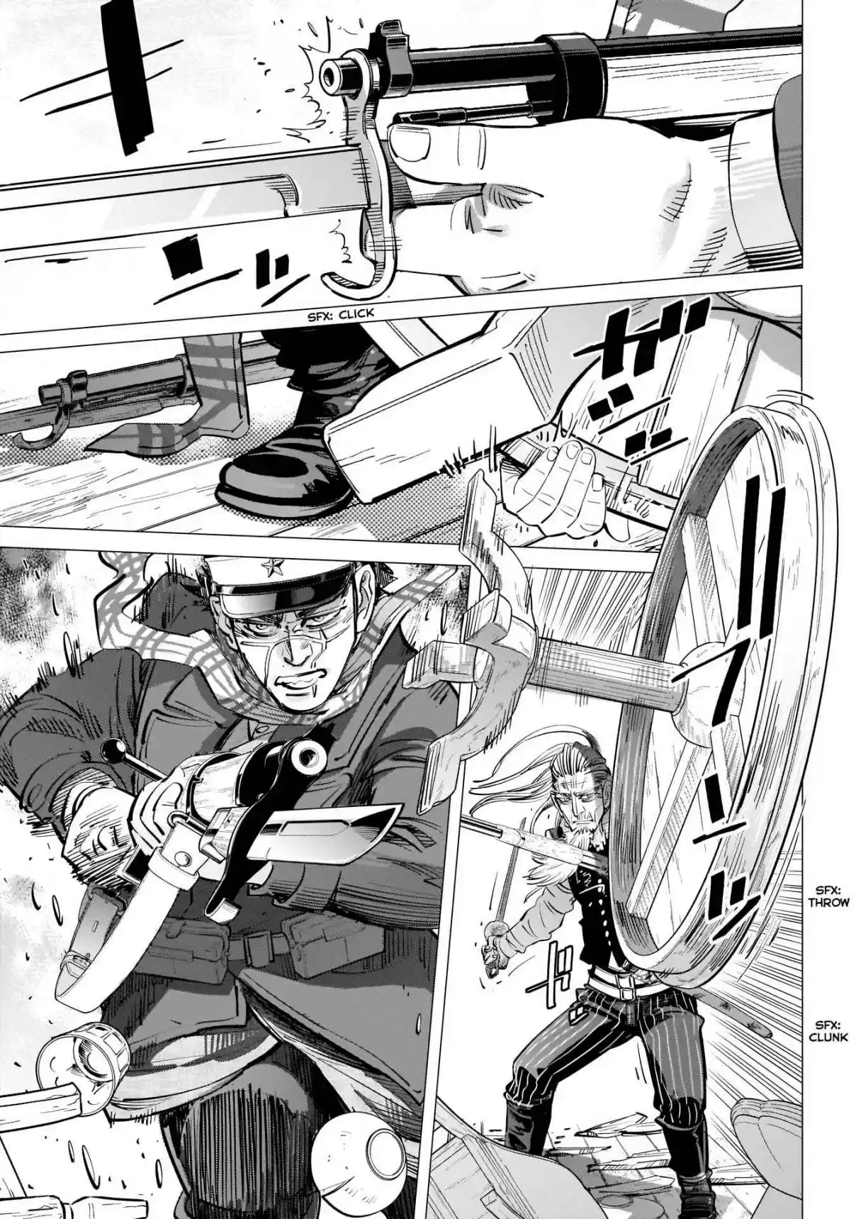 Golden Kamuy Ch. 245 Town of Reunions
