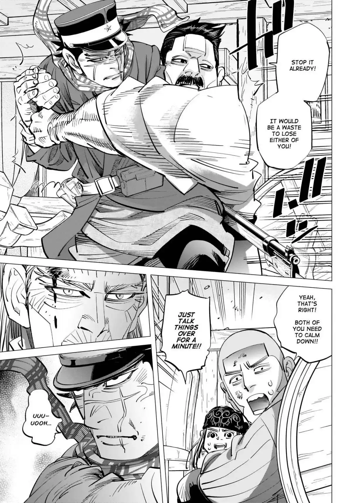 Golden Kamuy Ch. 245 Town of Reunions
