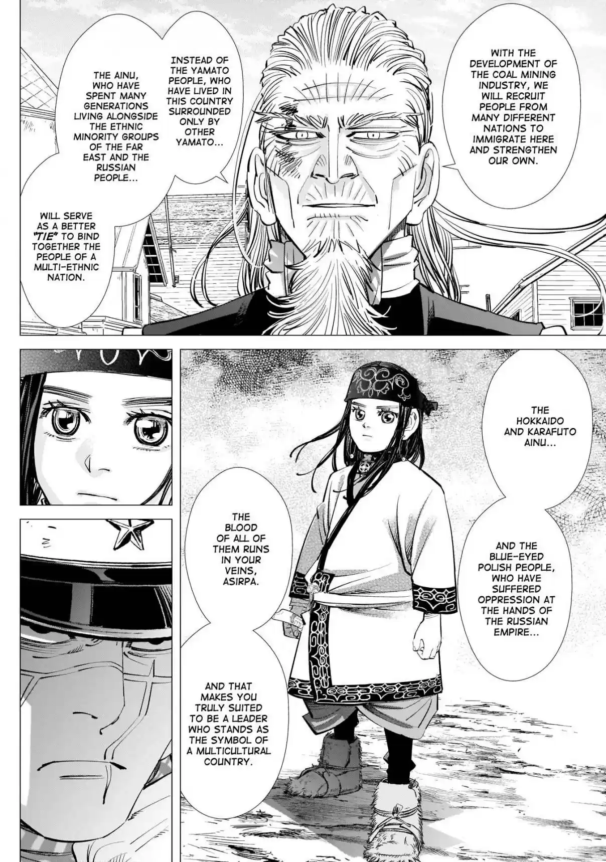 Golden Kamuy Ch. 246 The Icon of the Ainu