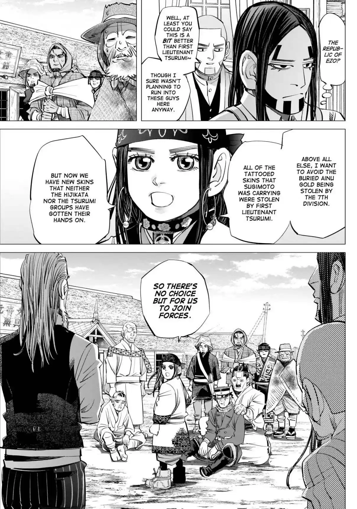 Golden Kamuy Ch. 246 The Icon of the Ainu