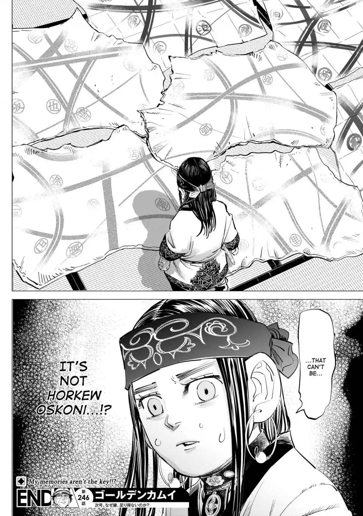 Golden Kamuy Ch. 246 The Icon of the Ainu