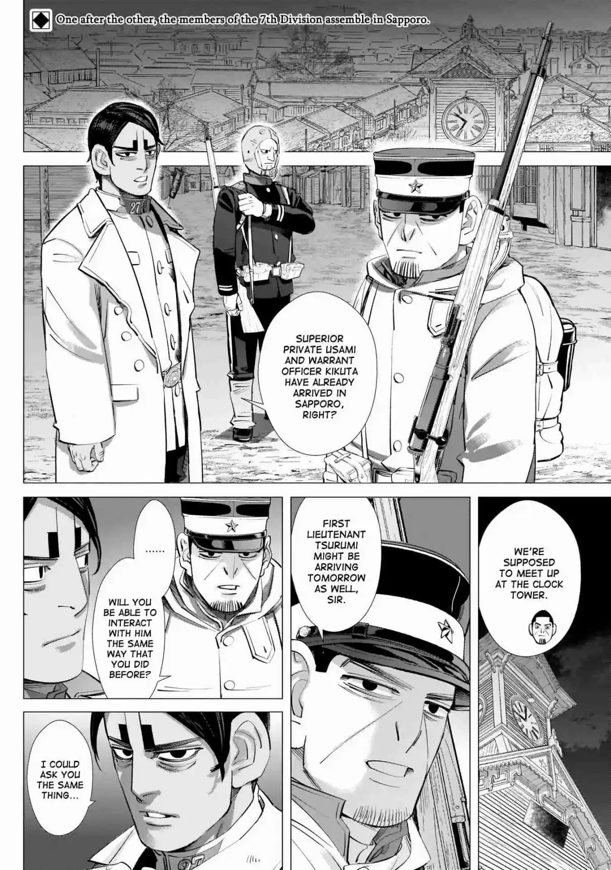 Golden Kamuy Ch. 249 Various Dreams