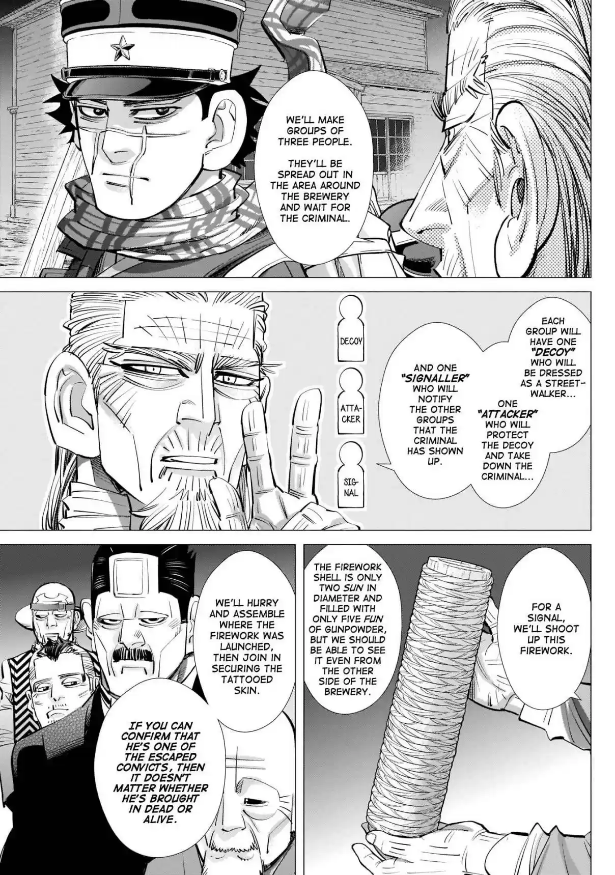 Golden Kamuy Ch. 249 Various Dreams