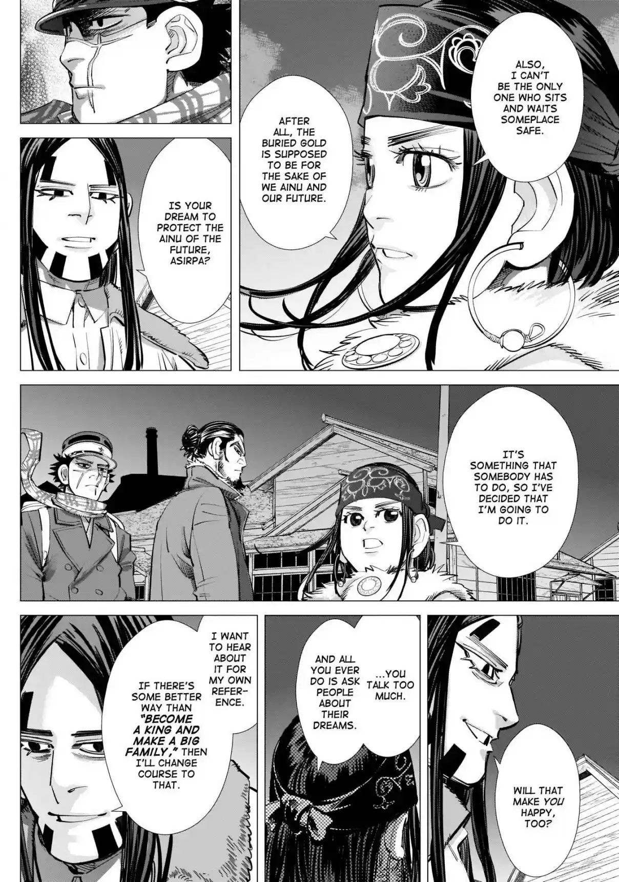 Golden Kamuy Ch. 249 Various Dreams