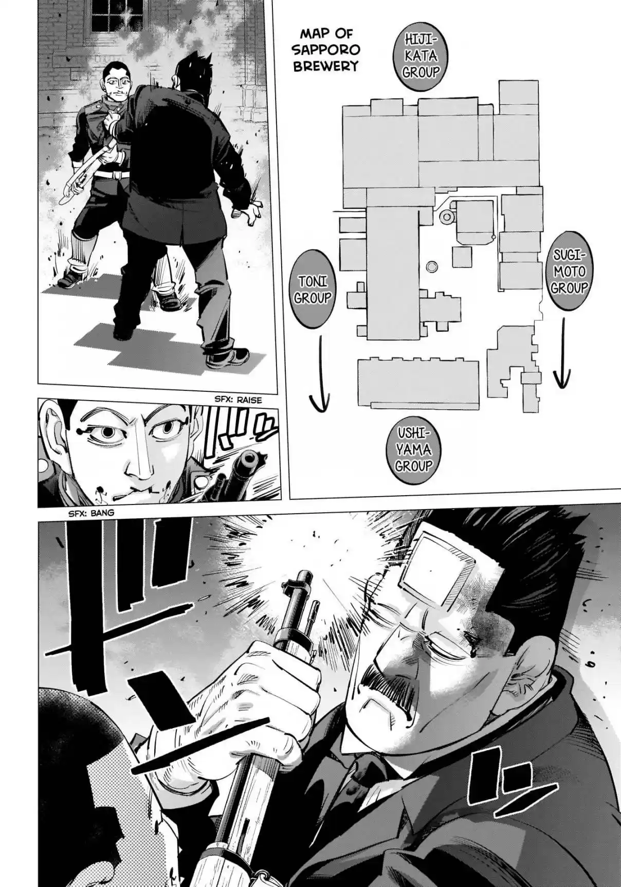 Golden Kamuy Ch. 251 Sapporo Brewery