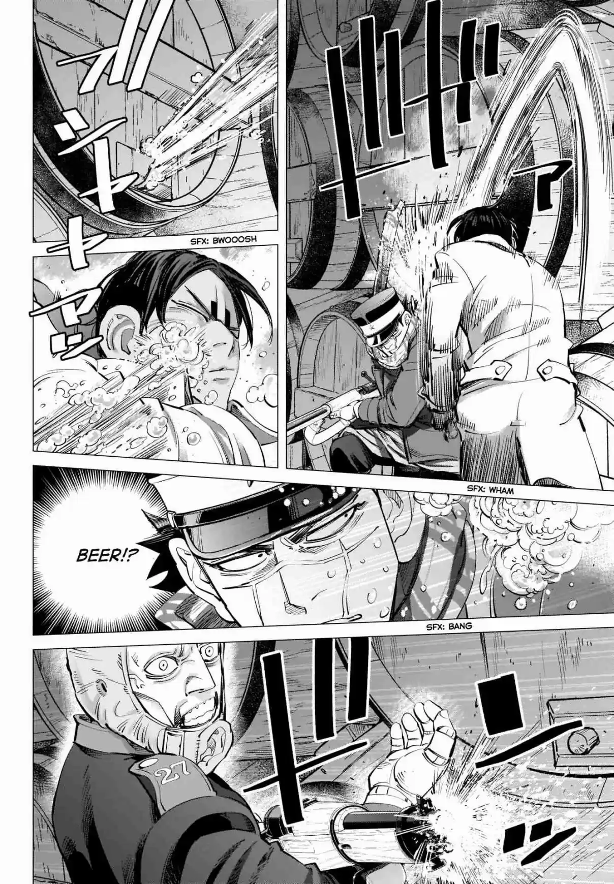 Golden Kamuy Ch. 252 The Beer Storage Room