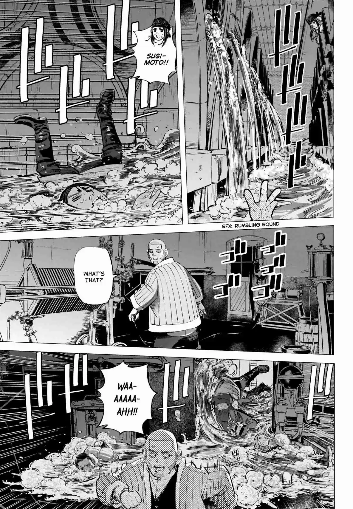 Golden Kamuy Ch. 252 The Beer Storage Room