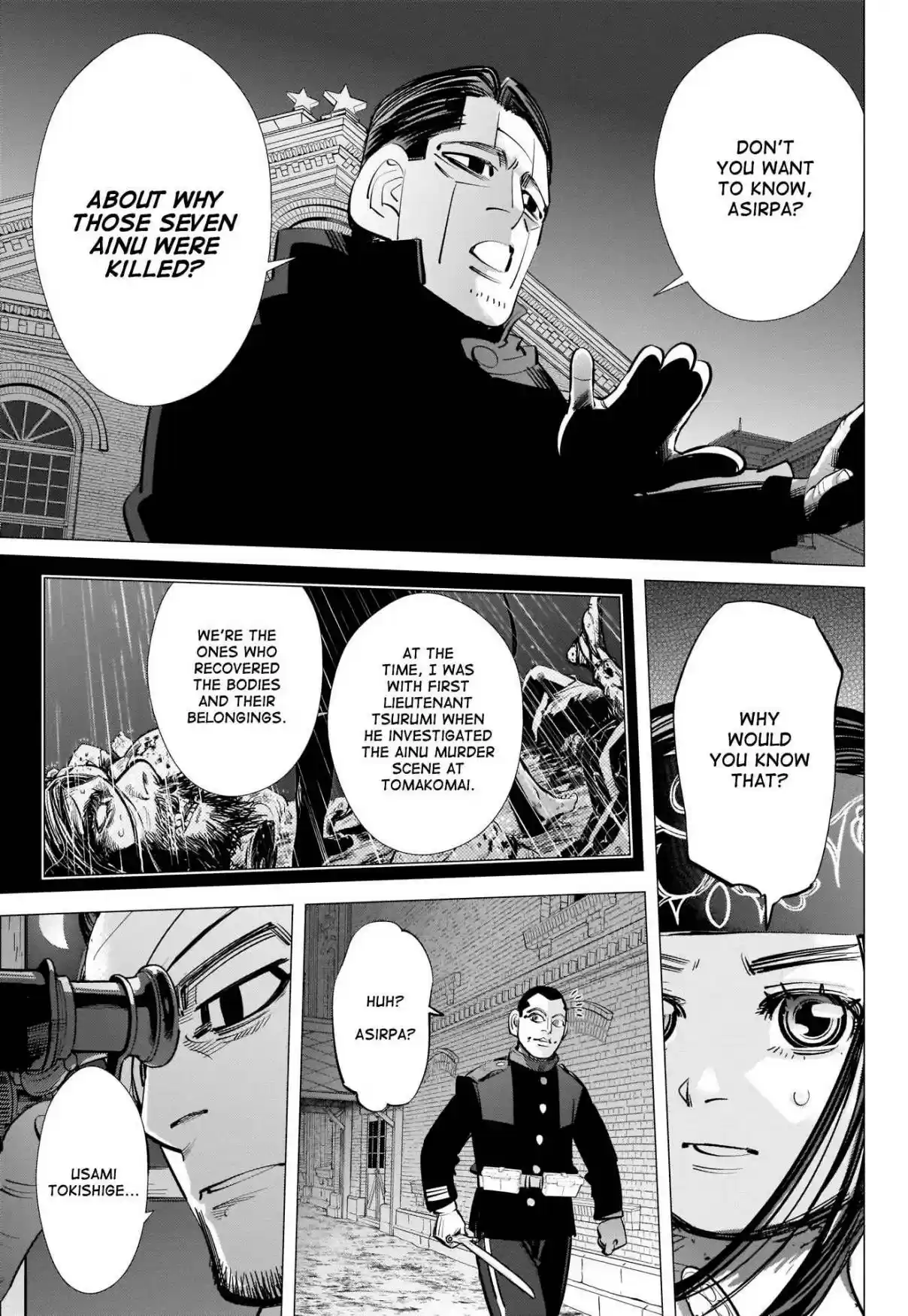 Golden Kamuy Ch. 252 The Beer Storage Room