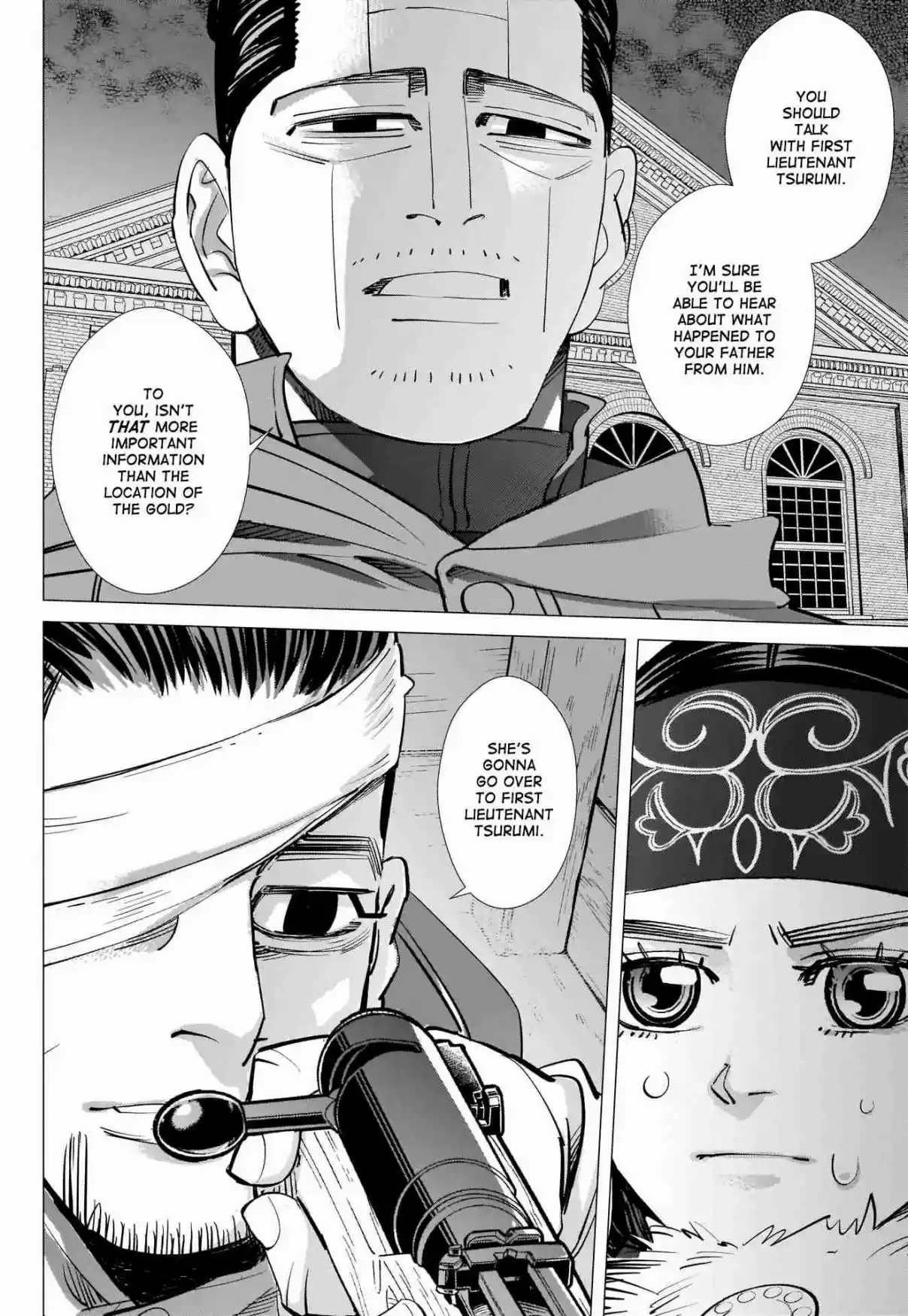 Golden Kamuy Ch. 252 The Beer Storage Room