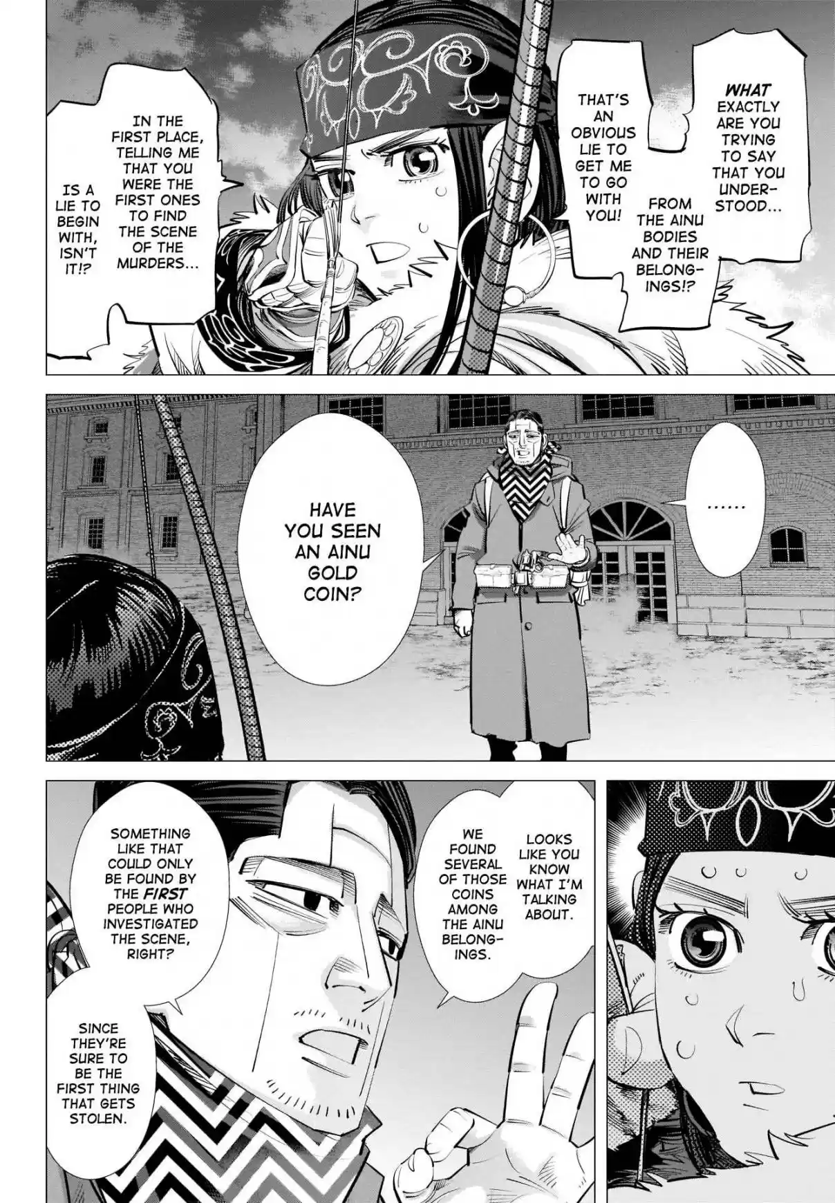 Golden Kamuy Ch. 253 Her Father's Sullied Name