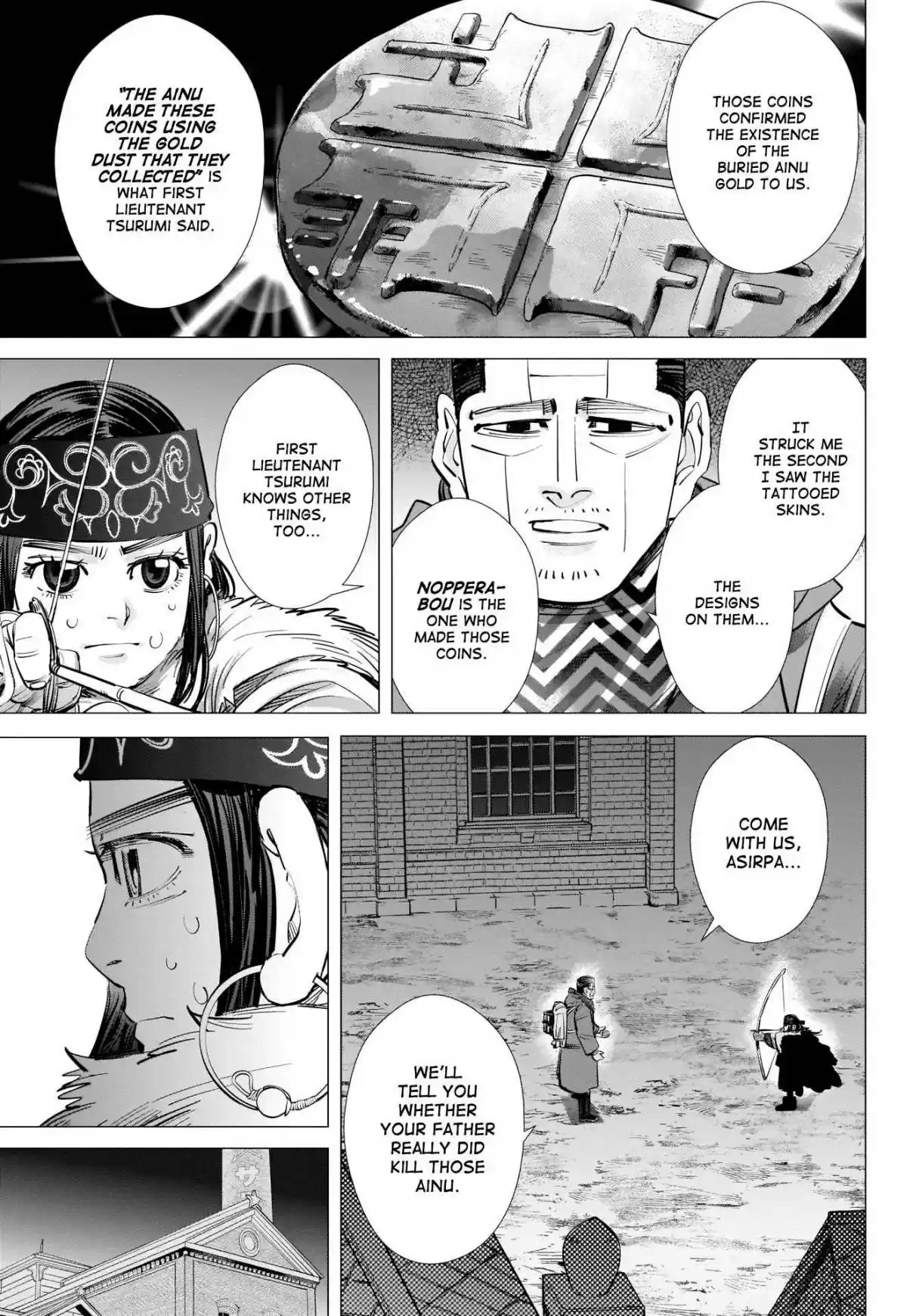 Golden Kamuy Ch. 253 Her Father's Sullied Name