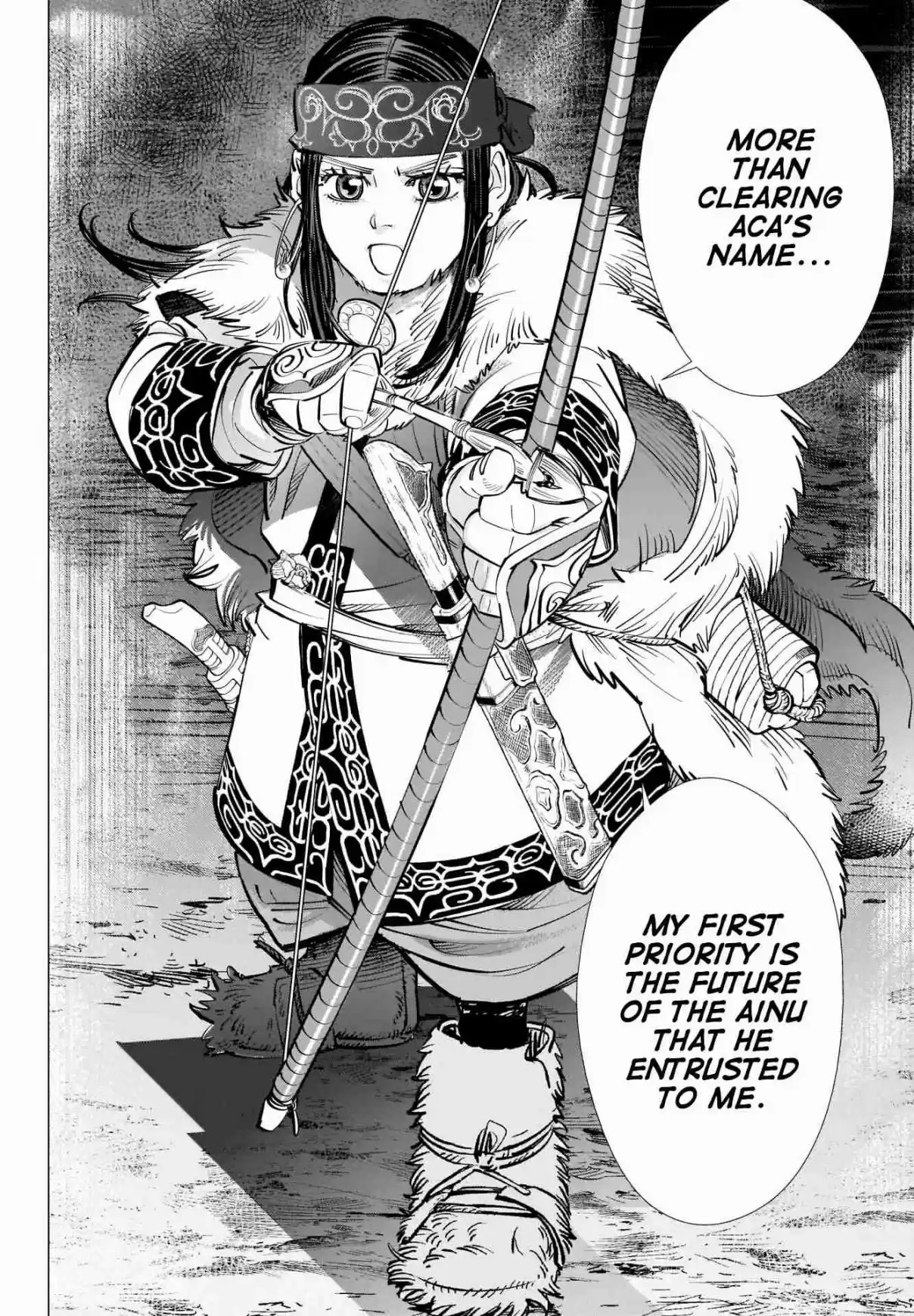 Golden Kamuy Ch. 253 Her Father's Sullied Name