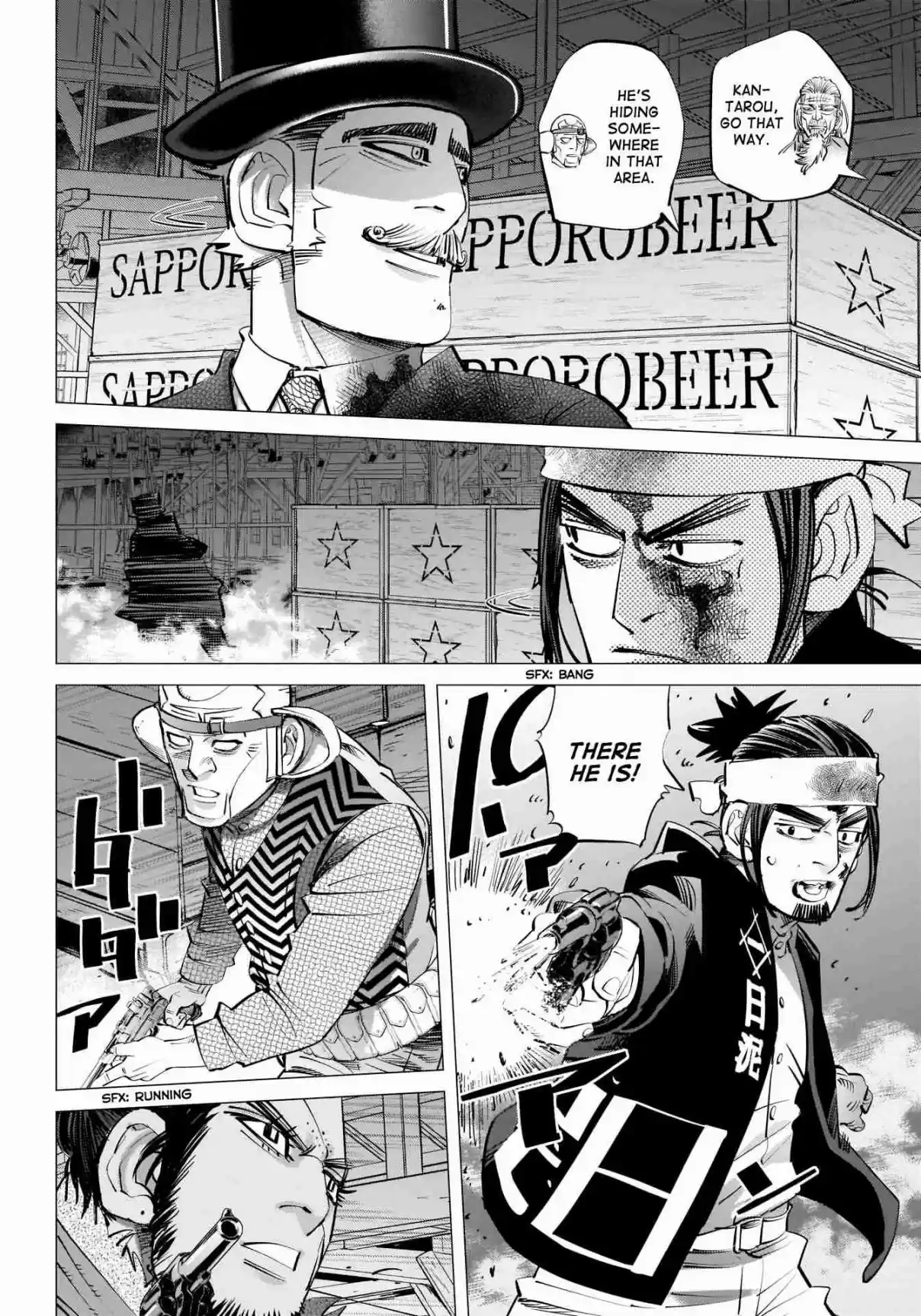 Golden Kamuy Ch. 254 Cornered Rat