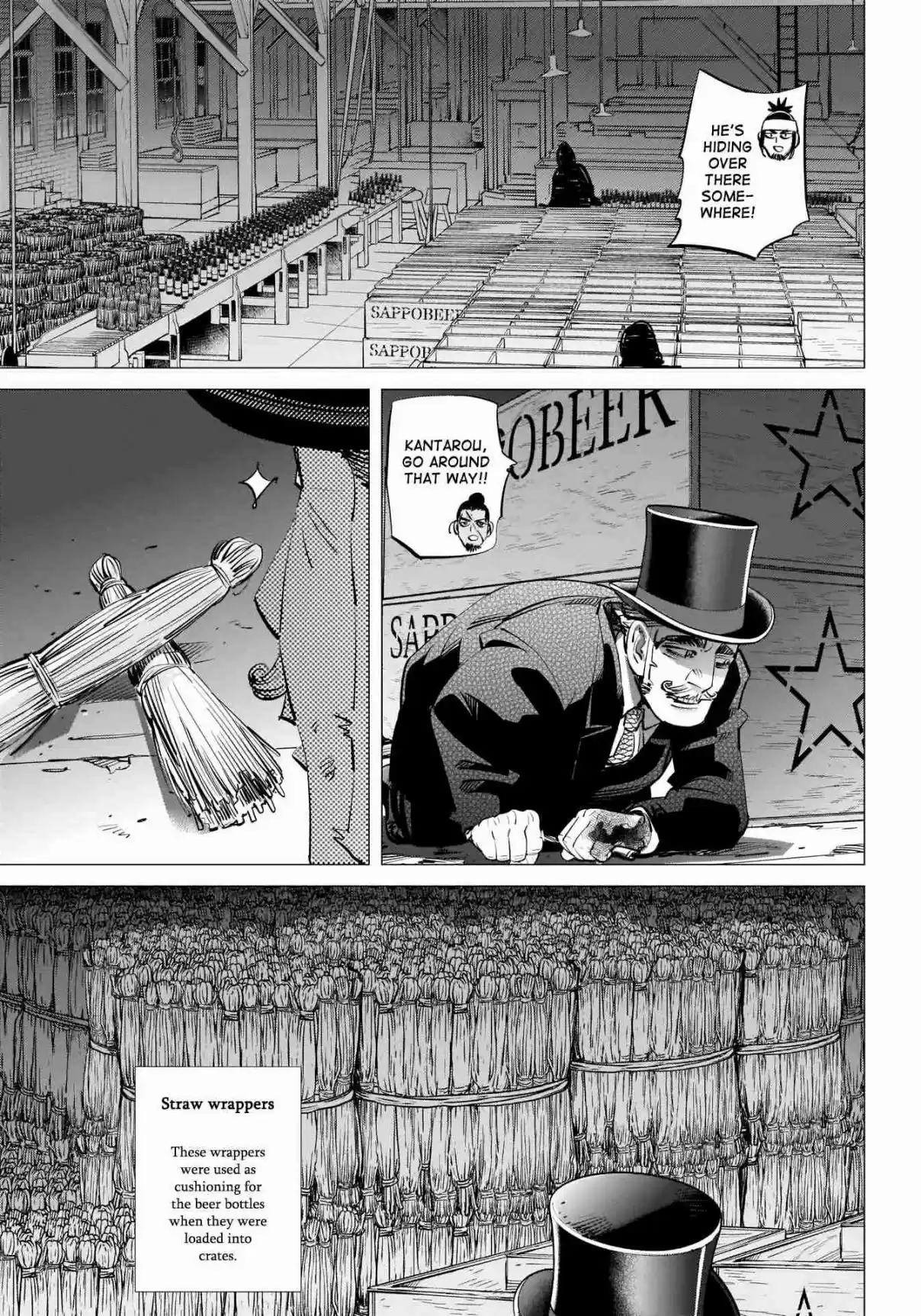Golden Kamuy Ch. 254 Cornered Rat