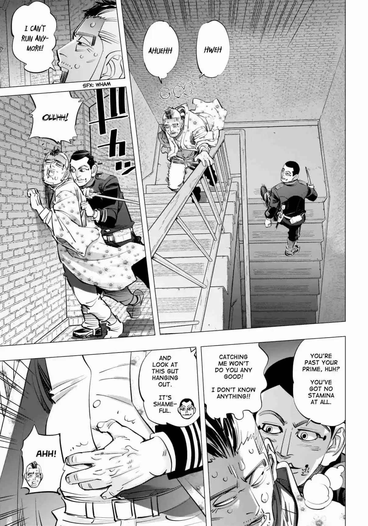 Golden Kamuy Ch. 254 Cornered Rat