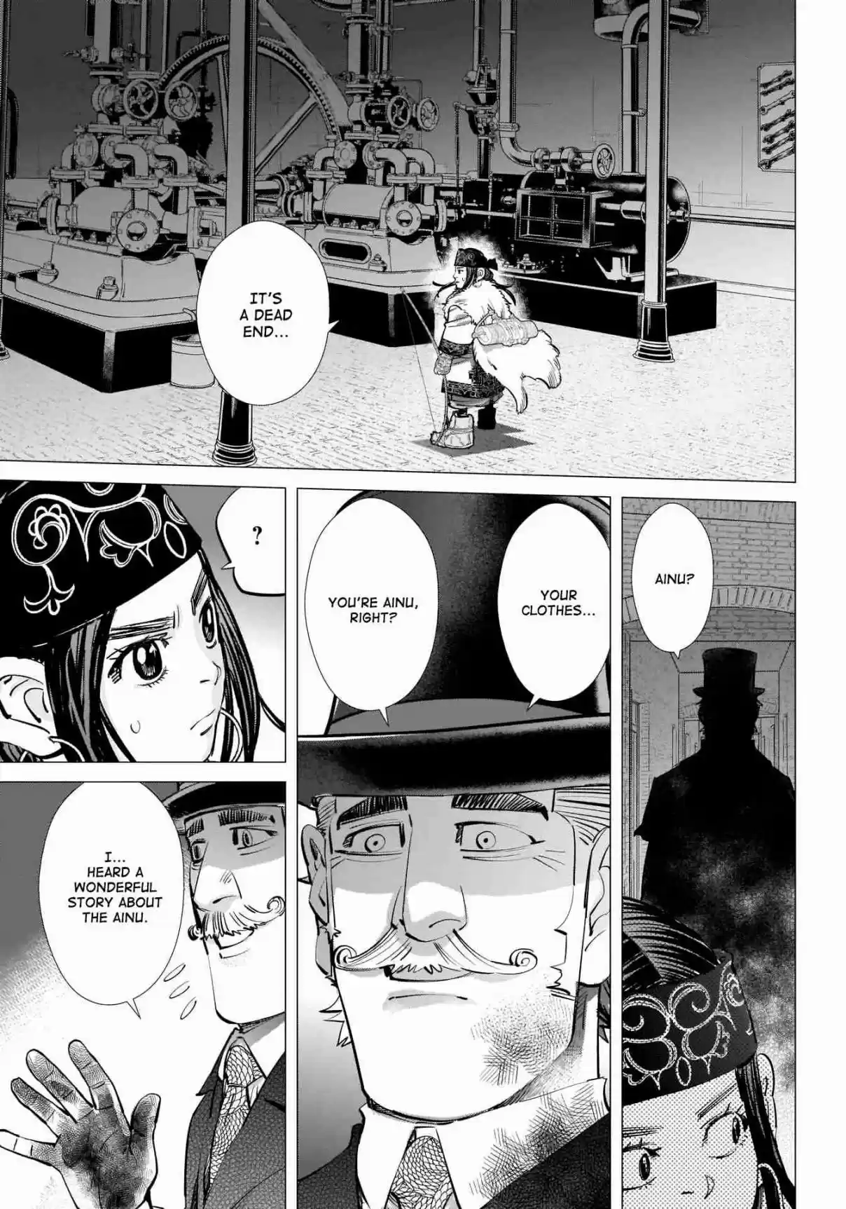 Golden Kamuy Ch. 254 Cornered Rat