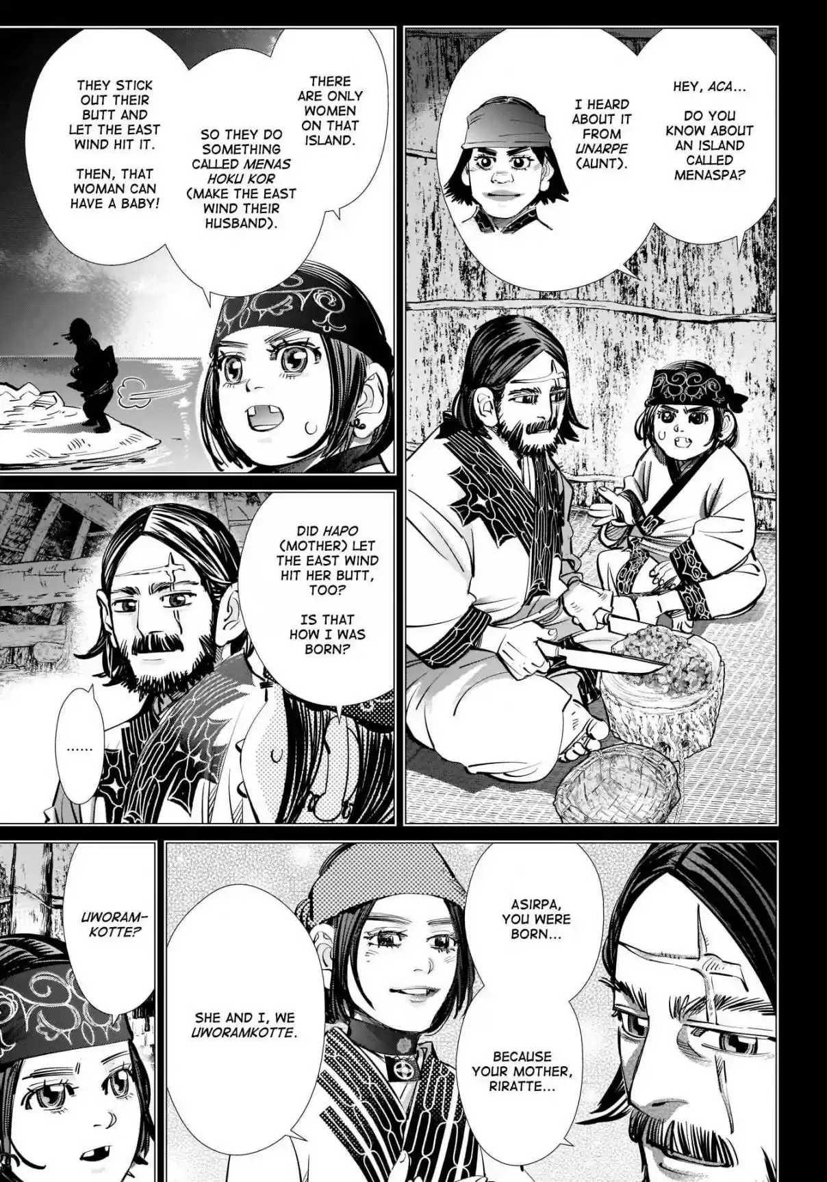 Golden Kamuy Ch. 254 Cornered Rat