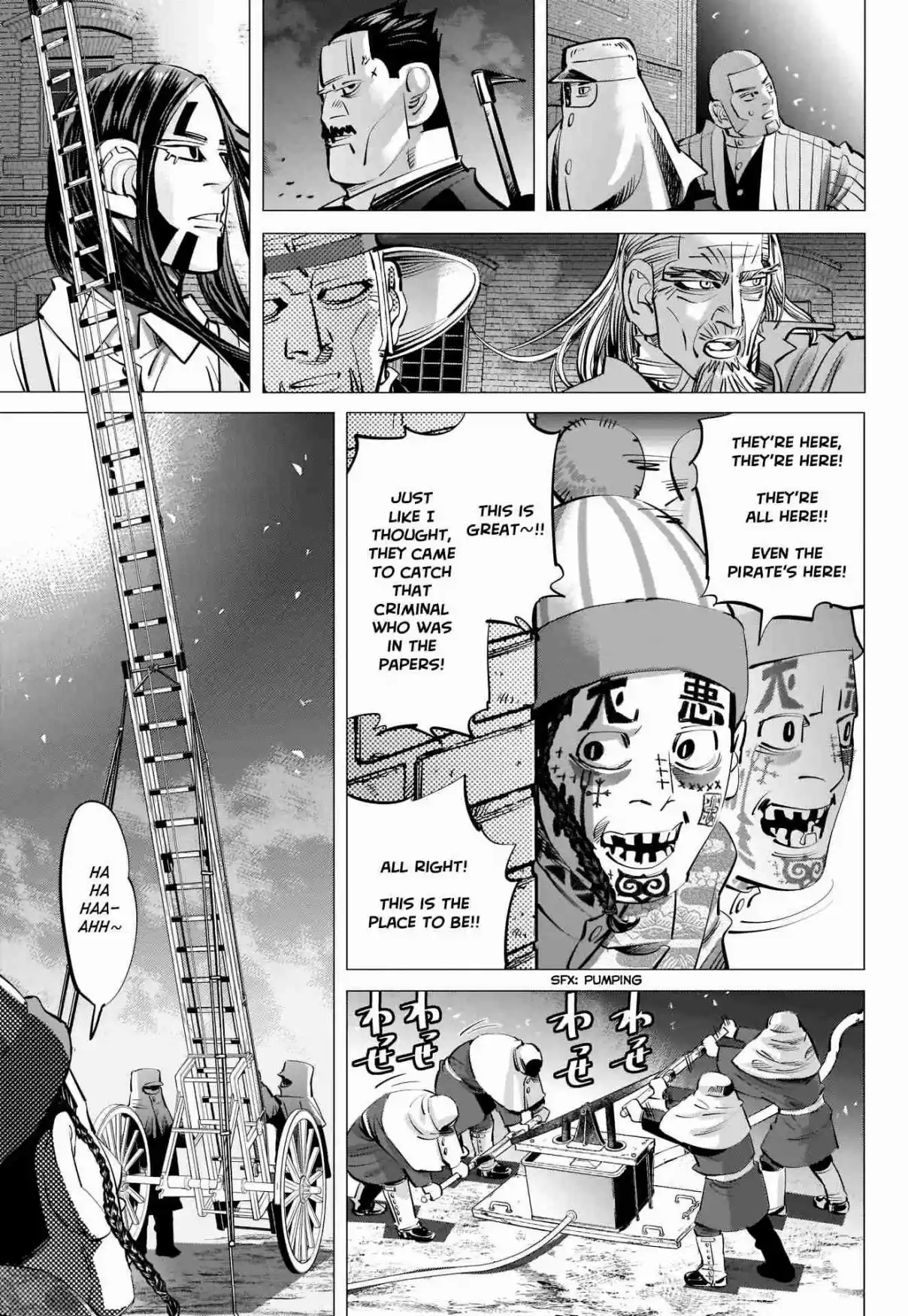 Golden Kamuy Ch. 255 Sugimoto the Ripper