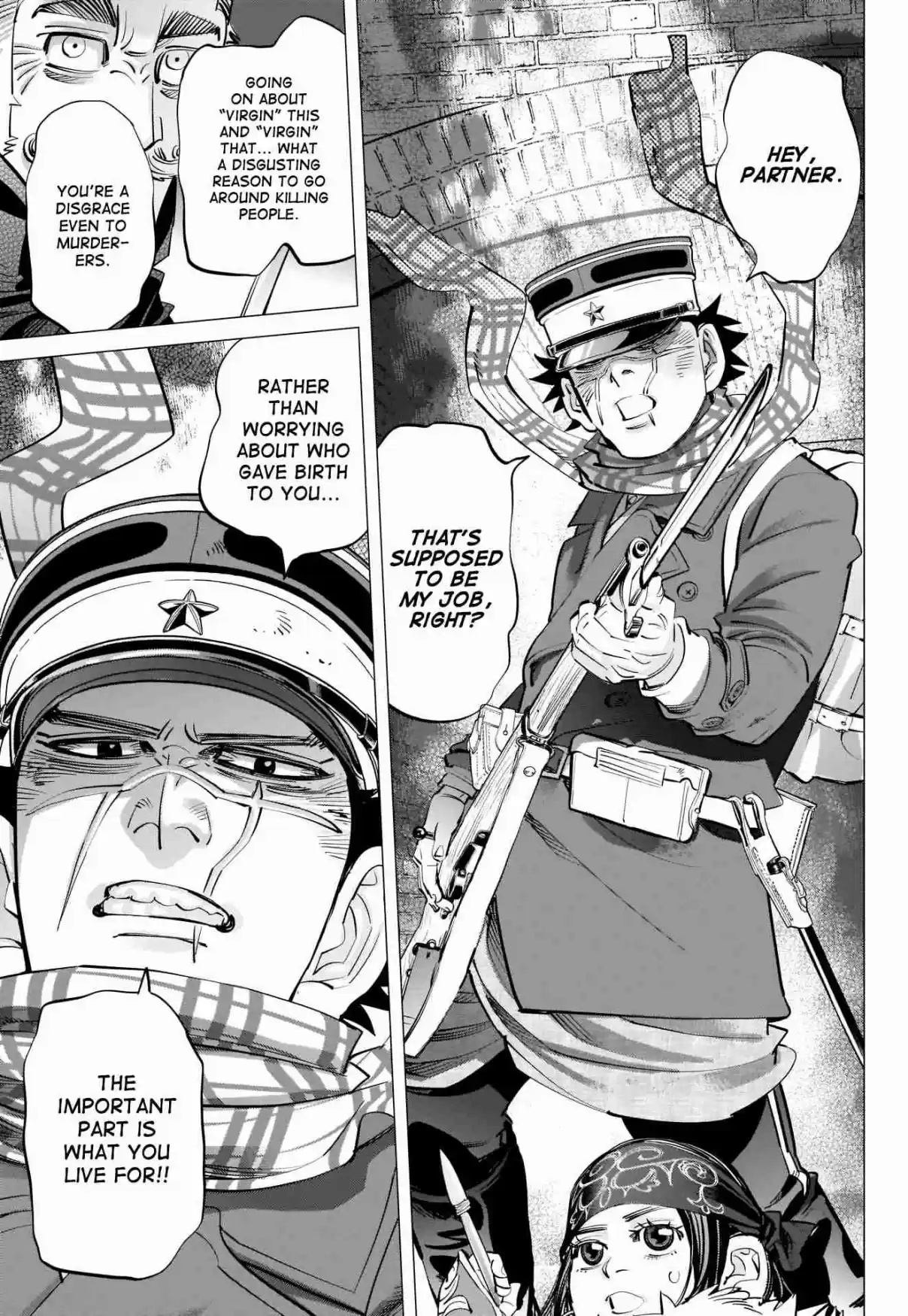 Golden Kamuy Ch. 255 Sugimoto the Ripper