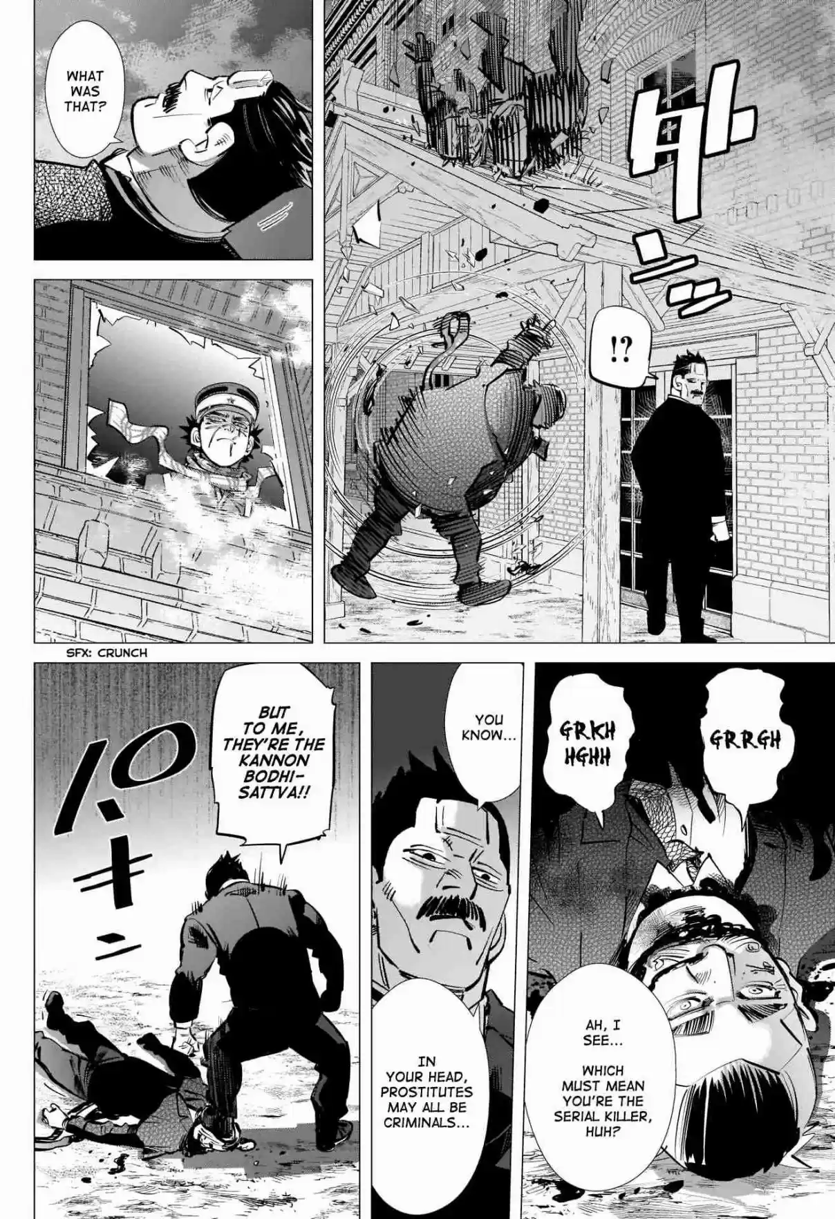 Golden Kamuy Ch. 255 Sugimoto the Ripper