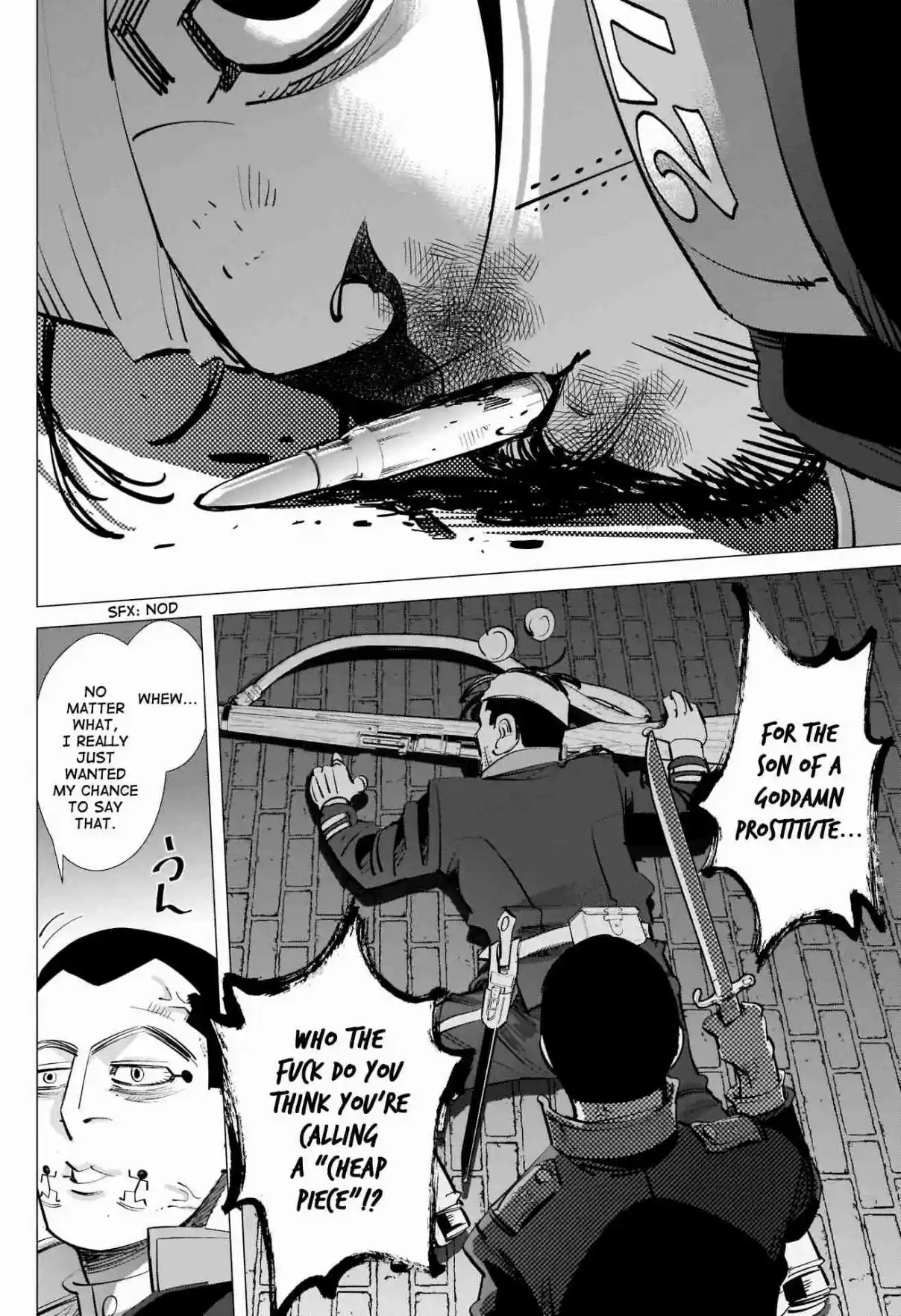 Golden Kamuy Ch. 255 Sugimoto the Ripper
