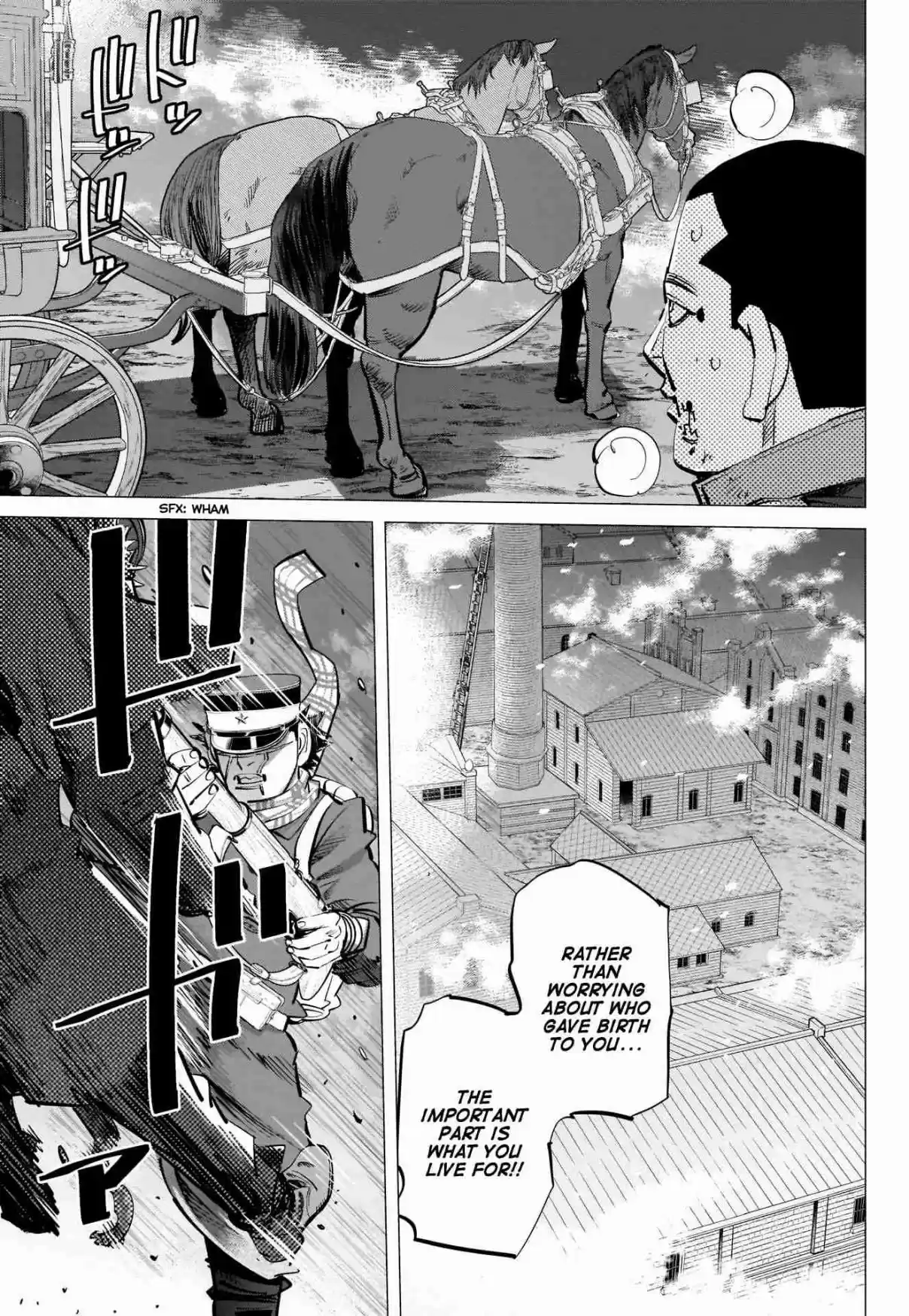 Golden Kamuy Ch. 256 Tokushirou's Number One