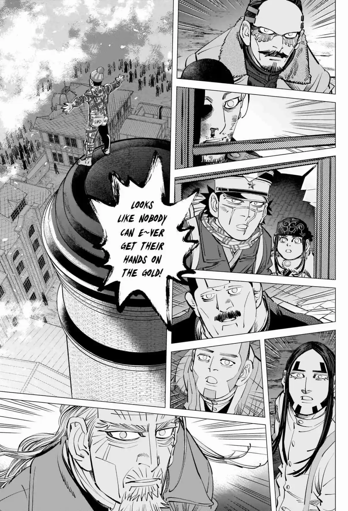 Golden Kamuy Ch. 257 Disappointed Face