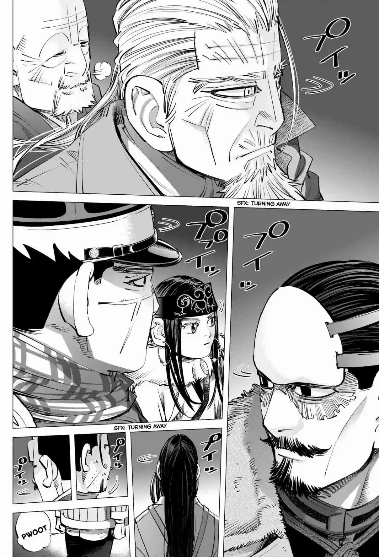 Golden Kamuy Ch. 257 Disappointed Face