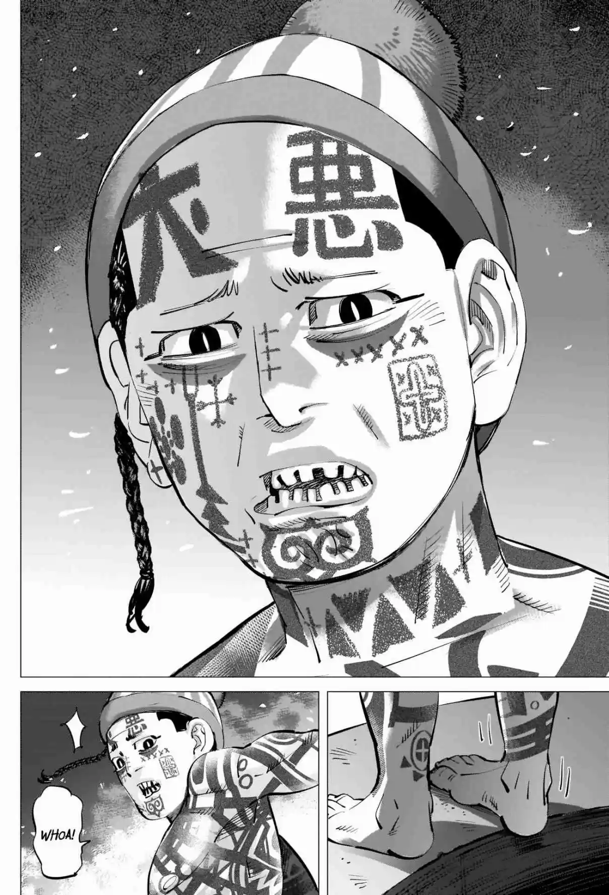 Golden Kamuy Ch. 257 Disappointed Face