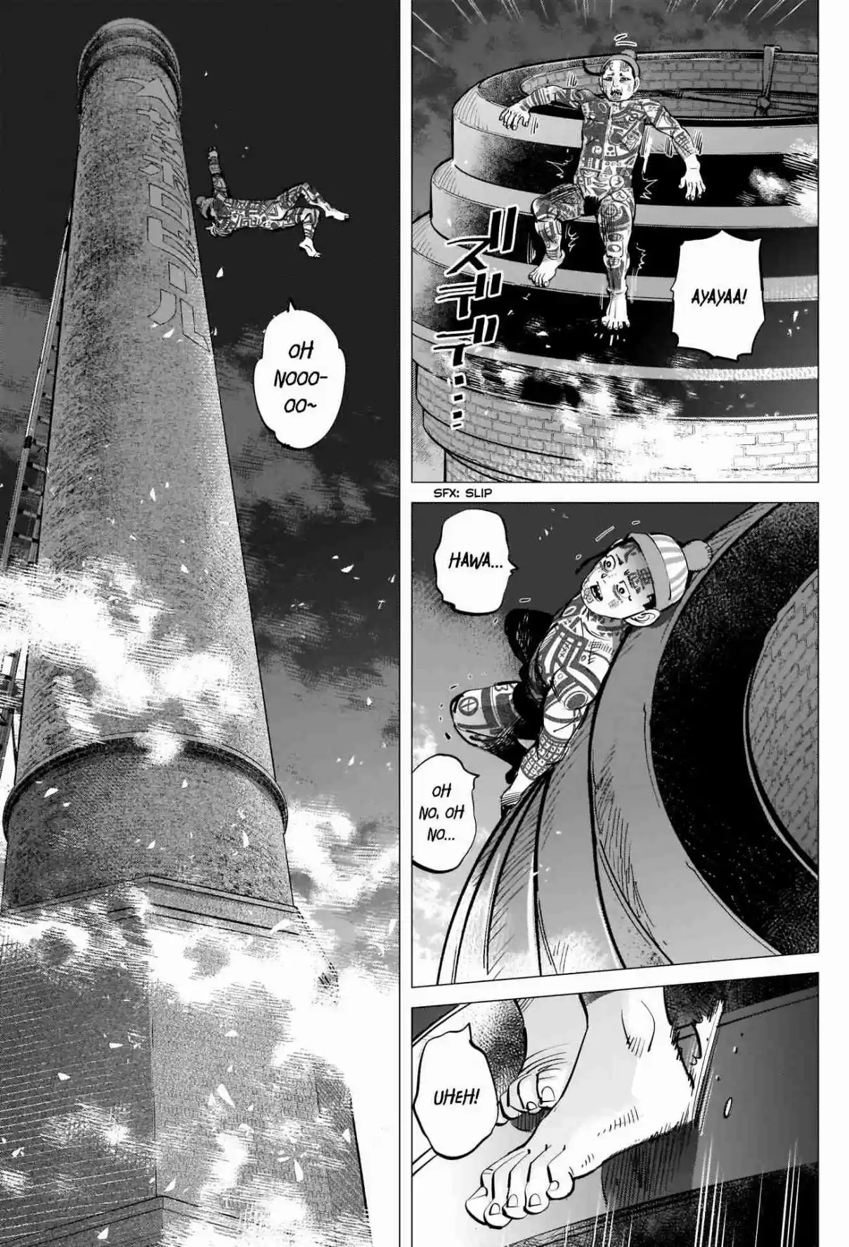 Golden Kamuy Ch. 257 Disappointed Face