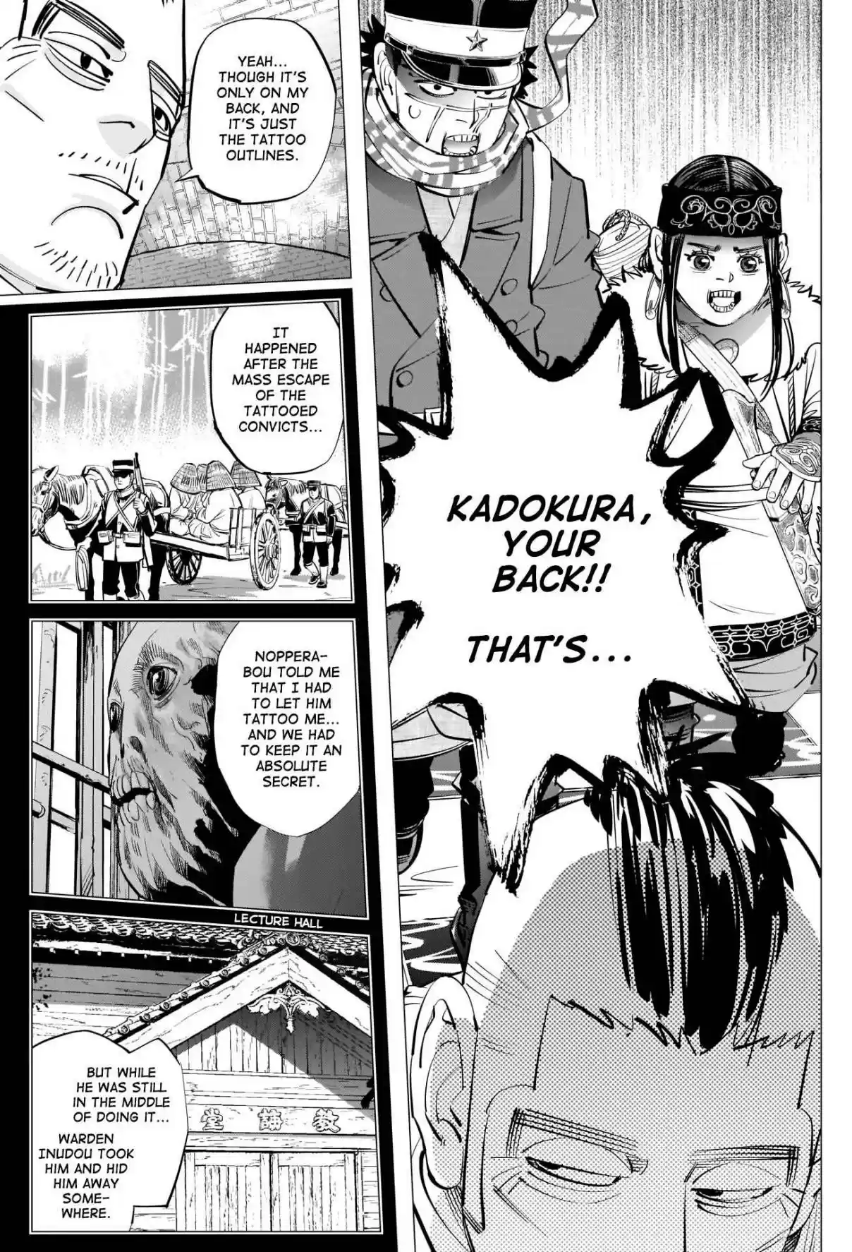 Golden Kamuy Ch. 257 Disappointed Face