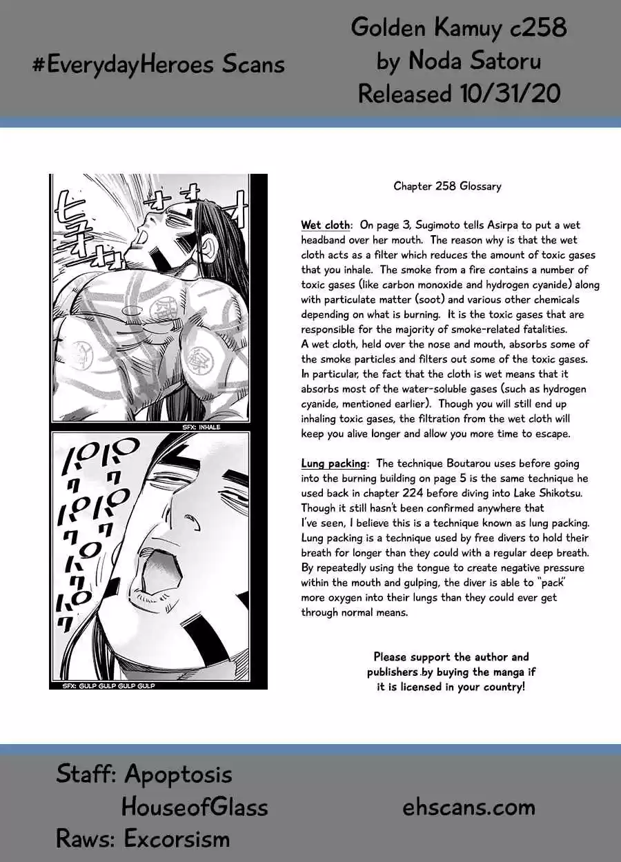 Golden Kamuy Ch. 258 Burden
