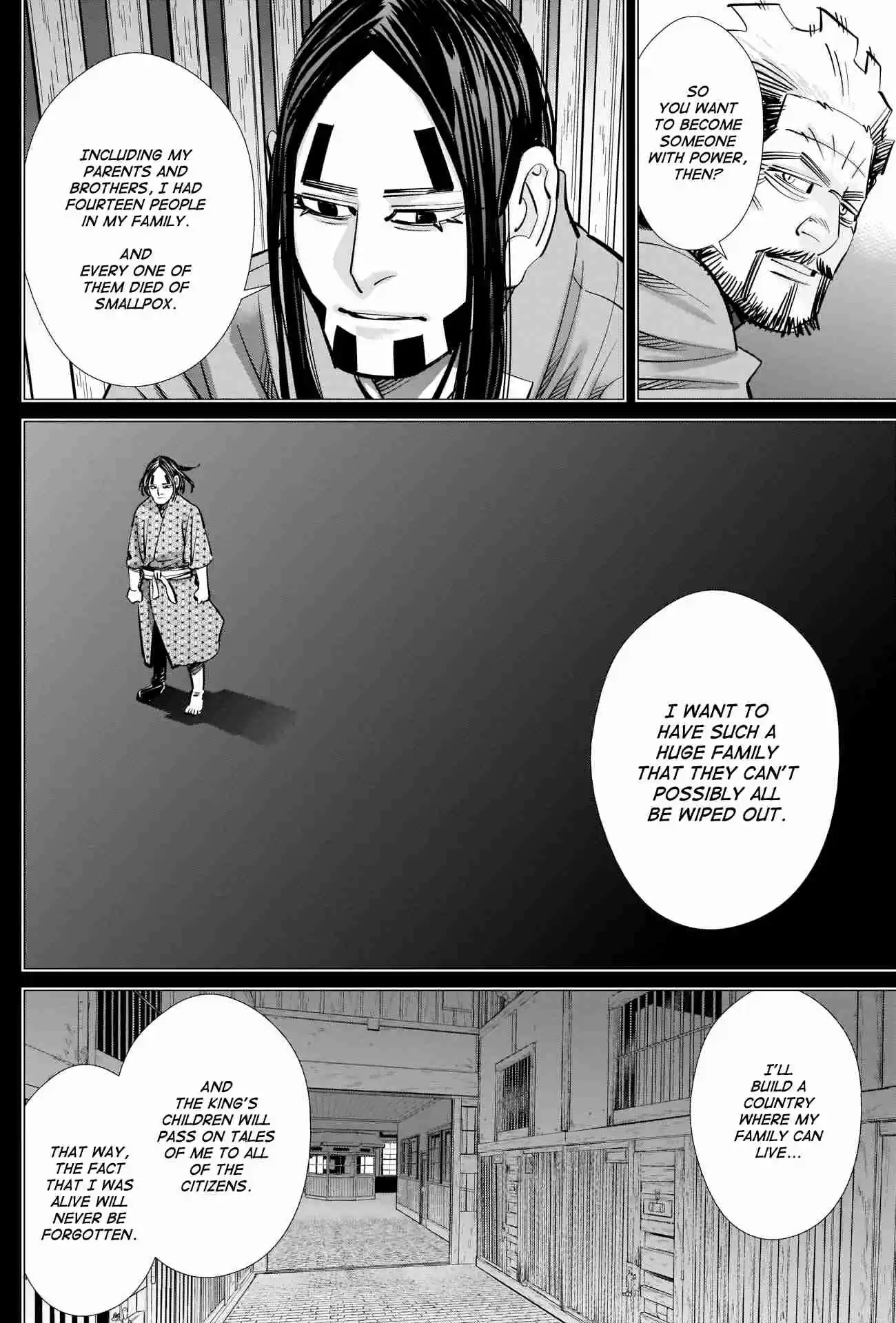 Golden Kamuy Ch. 259 Making a Homeland
