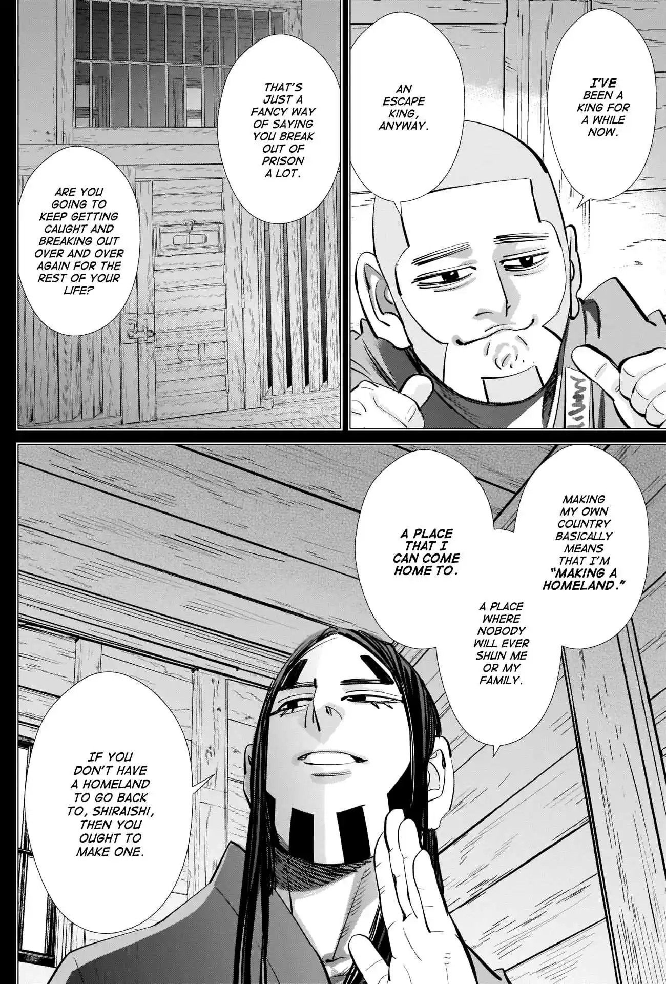Golden Kamuy Ch. 259 Making a Homeland