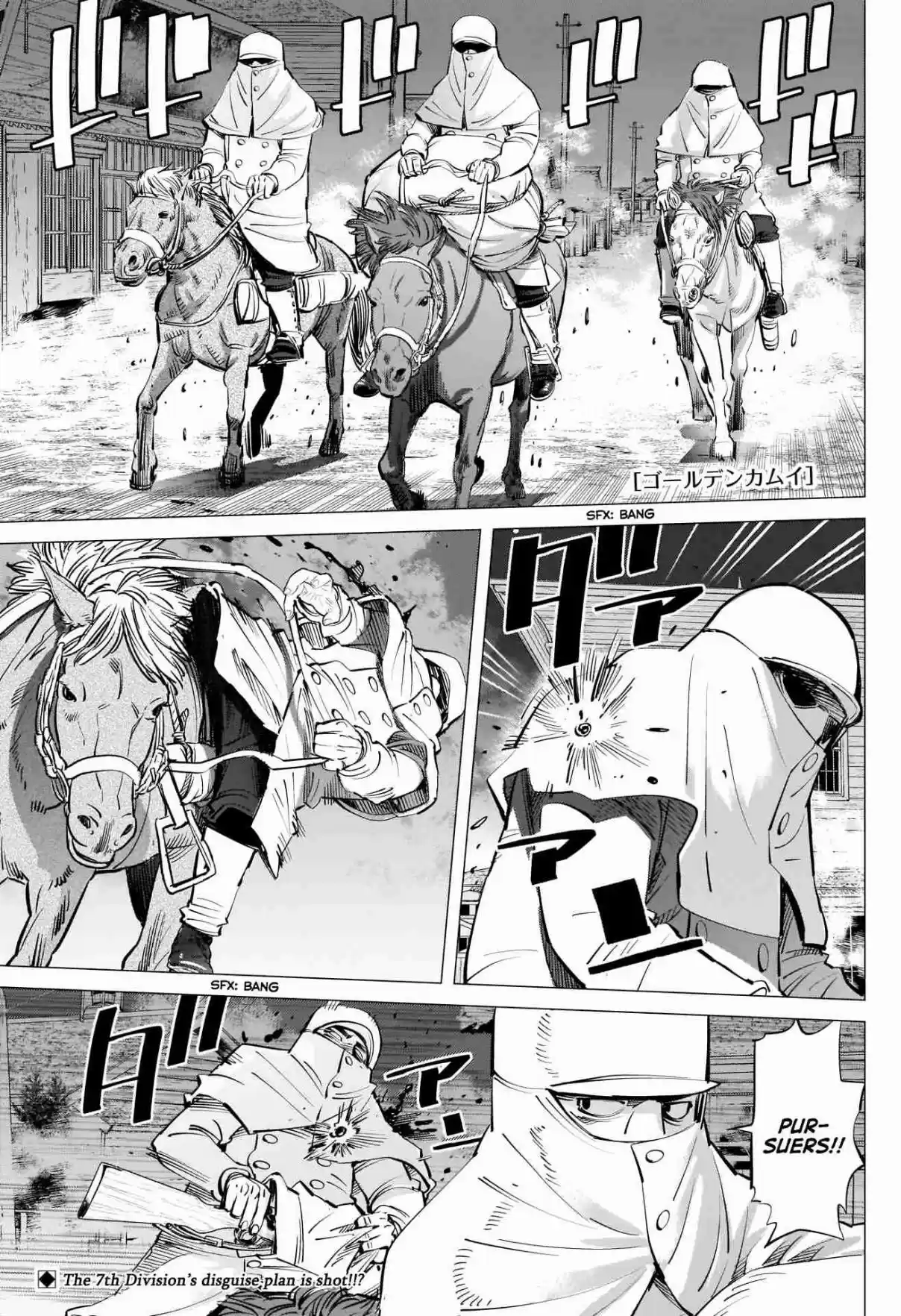 Golden Kamuy Ch. 263 Oosawa Fusatarou, Also Known as Boutarou the Pirate