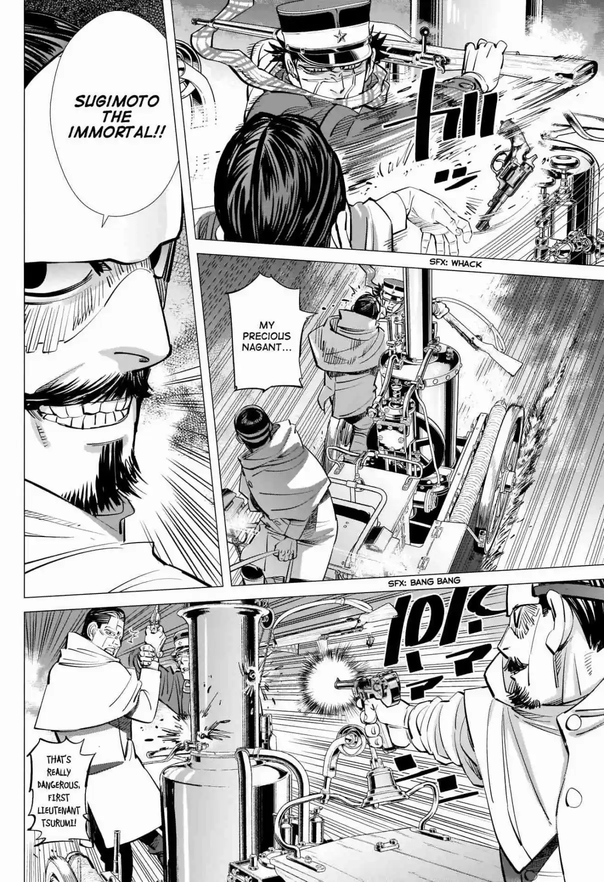 Golden Kamuy Ch. 263 Oosawa Fusatarou, Also Known as Boutarou the Pirate