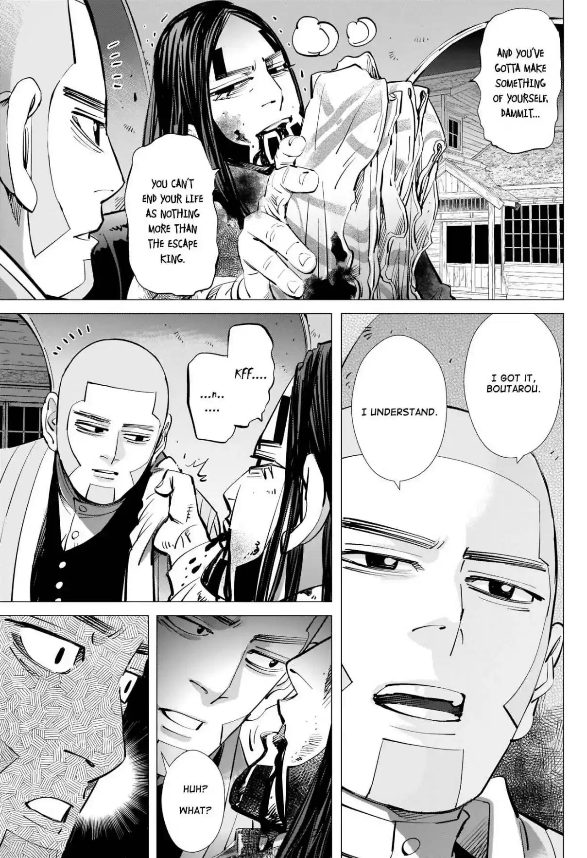 Golden Kamuy Ch. 263 Oosawa Fusatarou, Also Known as Boutarou the Pirate