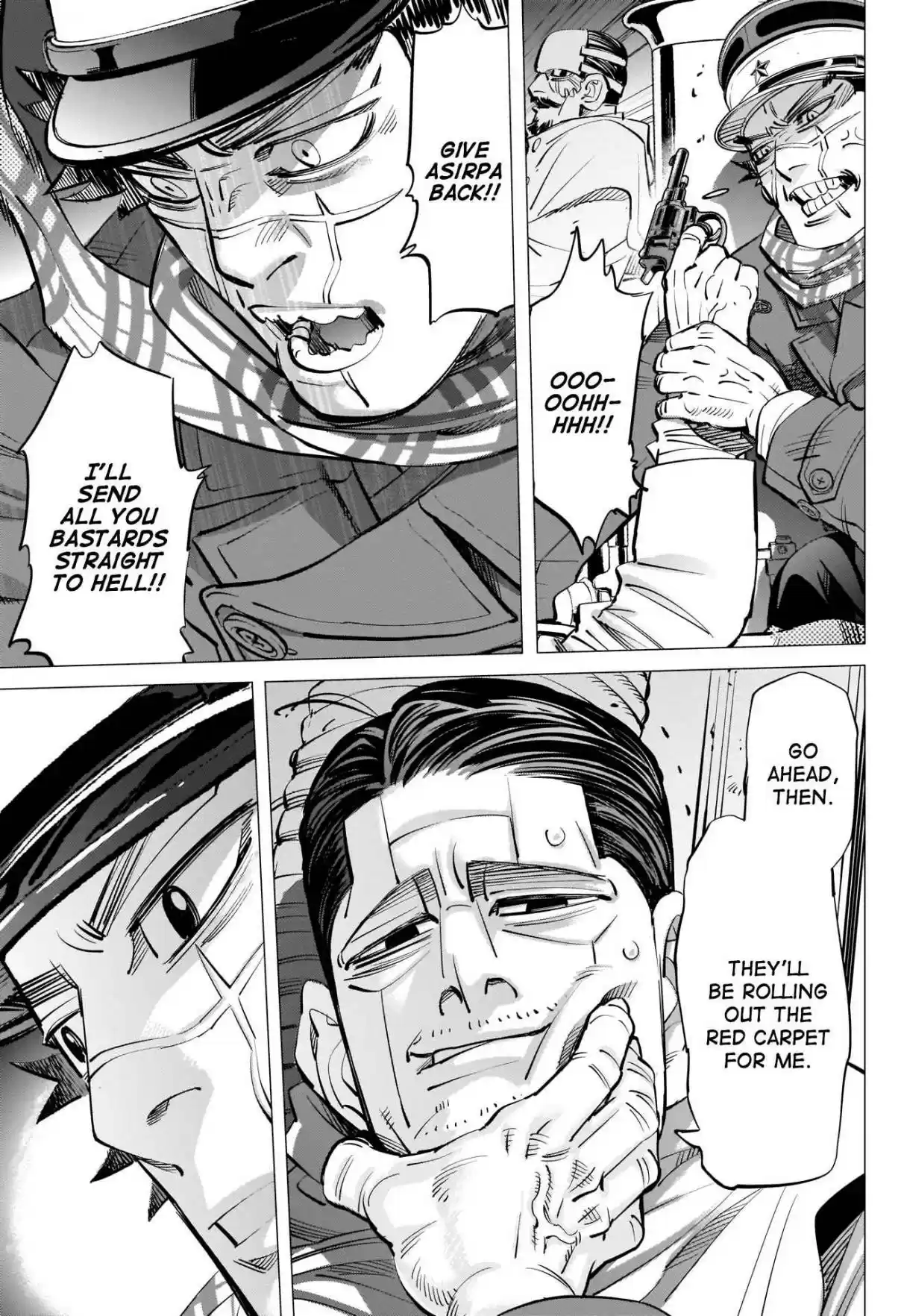 Golden Kamuy Ch. 263 Oosawa Fusatarou, Also Known as Boutarou the Pirate