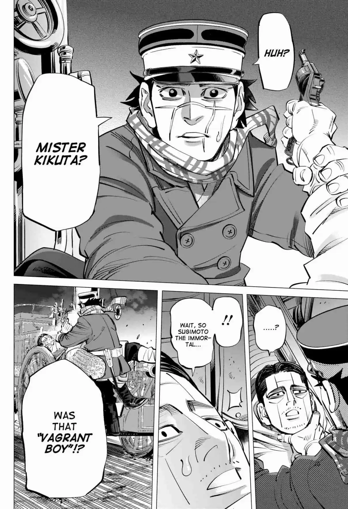 Golden Kamuy Ch. 263 Oosawa Fusatarou, Also Known as Boutarou the Pirate