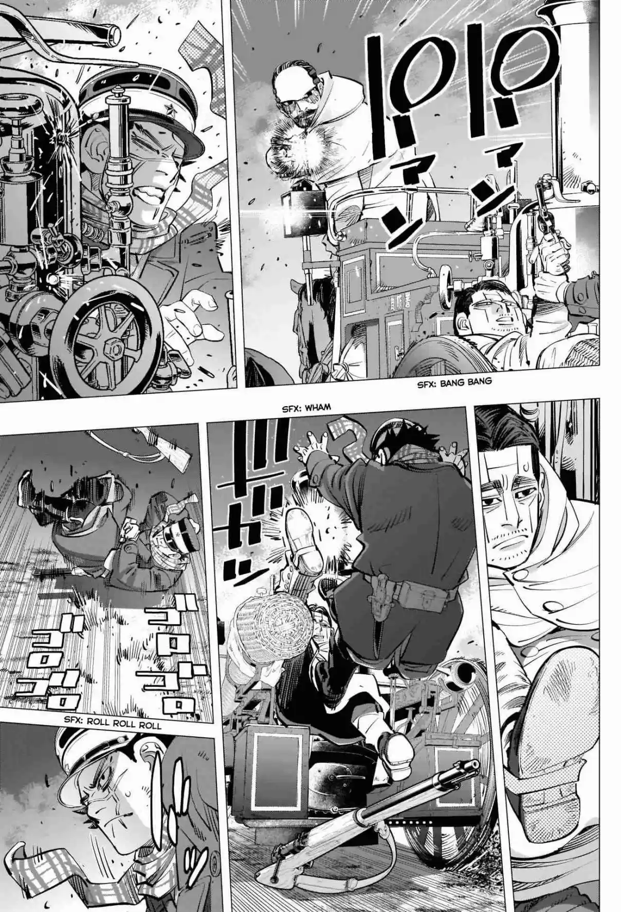 Golden Kamuy Ch. 263 Oosawa Fusatarou, Also Known as Boutarou the Pirate