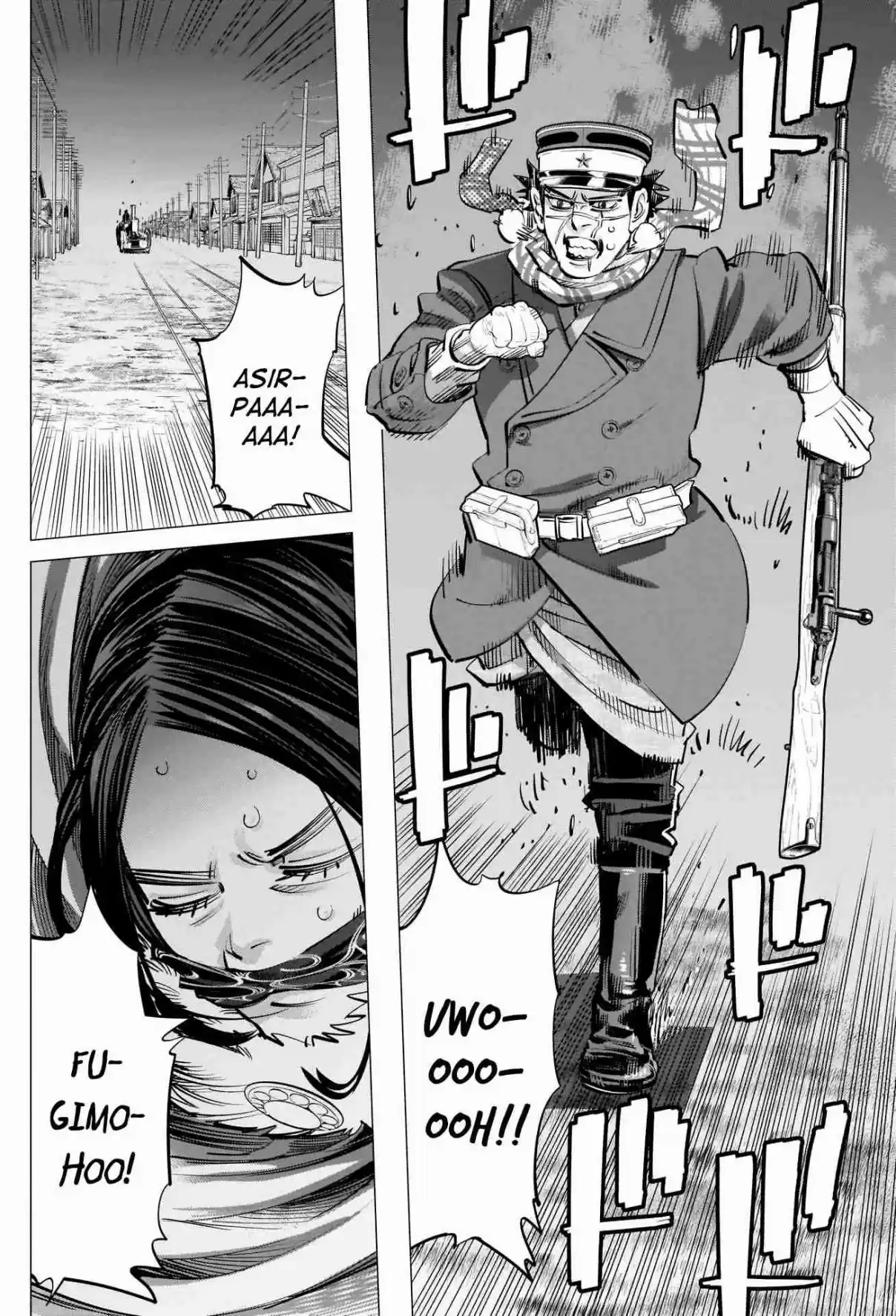 Golden Kamuy Ch. 263 Oosawa Fusatarou, Also Known as Boutarou the Pirate
