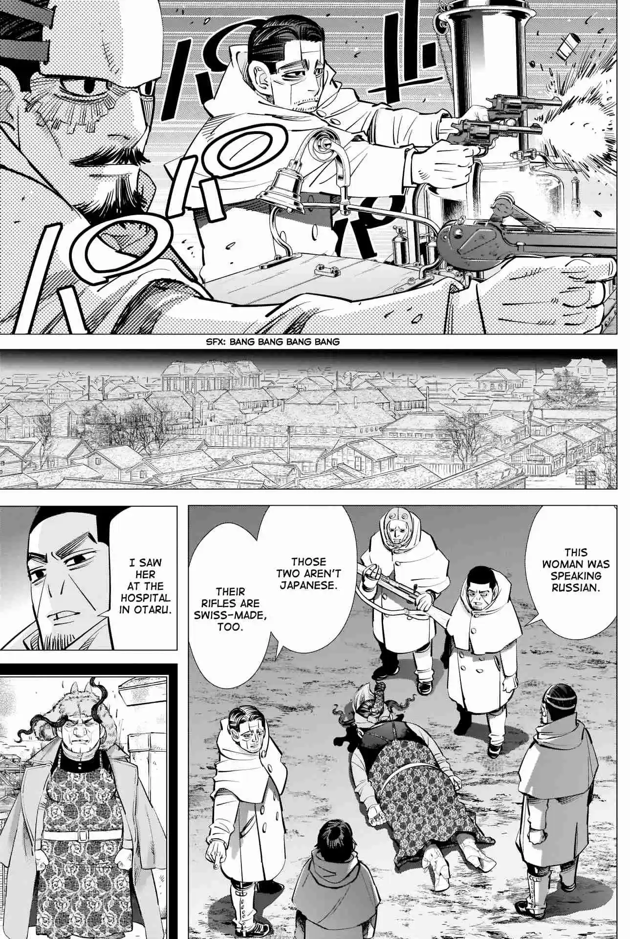 Golden Kamuy Ch. 264 The Woman He Saw at the Hospital in Otaru