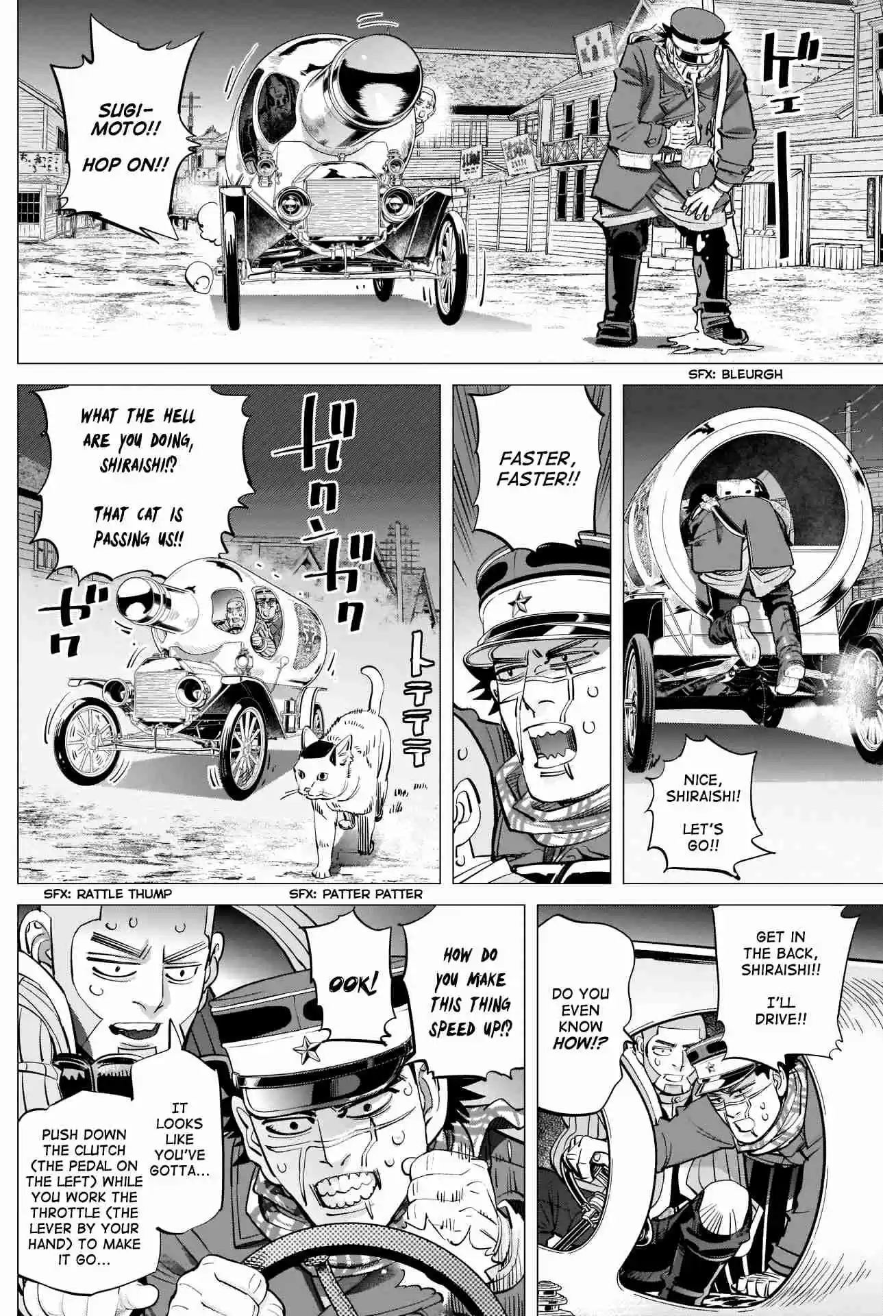 Golden Kamuy Ch. 264 The Woman He Saw at the Hospital in Otaru