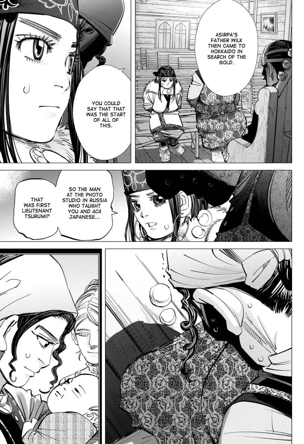 Golden Kamuy Ch. 266 Pinky Finger Bones