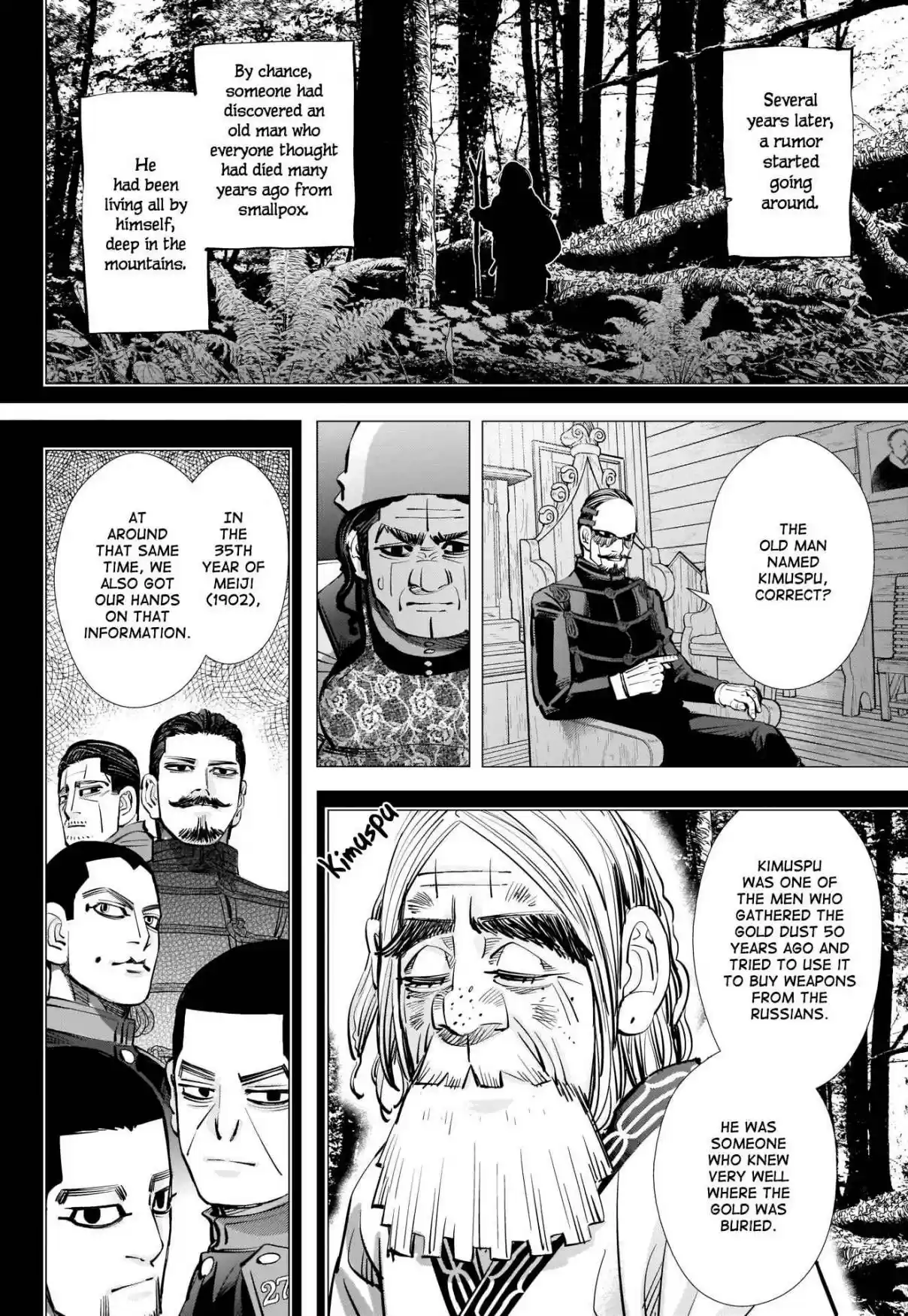 Golden Kamuy Ch. 267 Severed