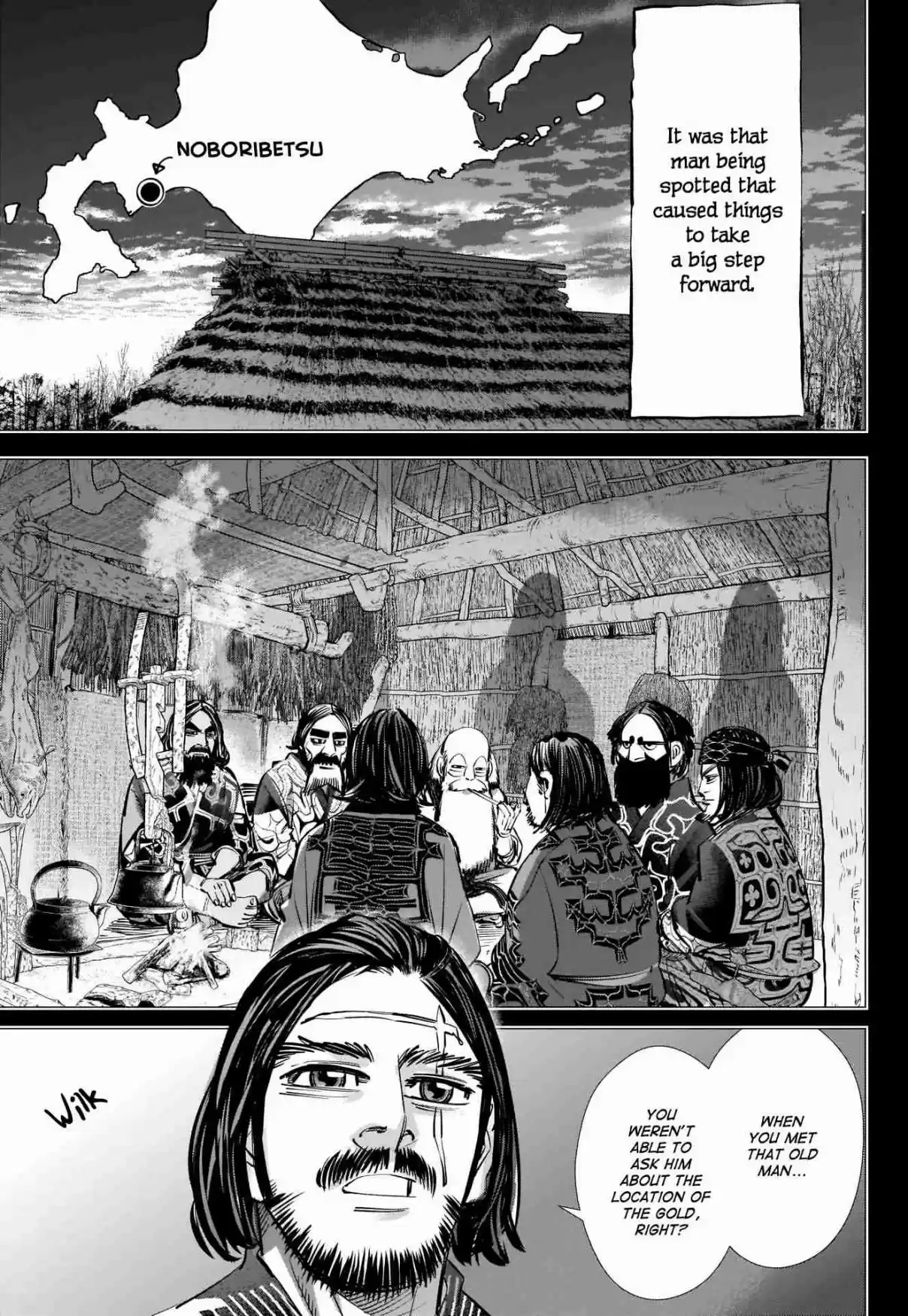 Golden Kamuy Ch. 267 Severed